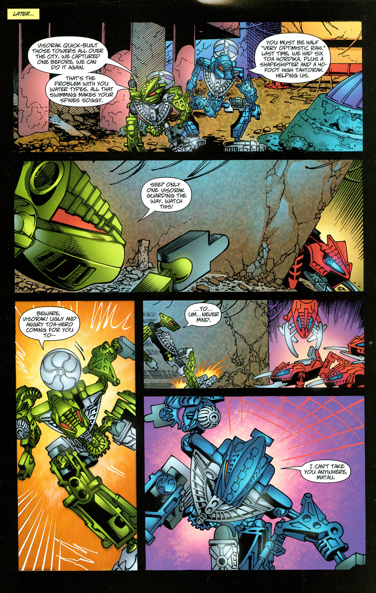 Read online Bionicle comic -  Issue #26 - 9