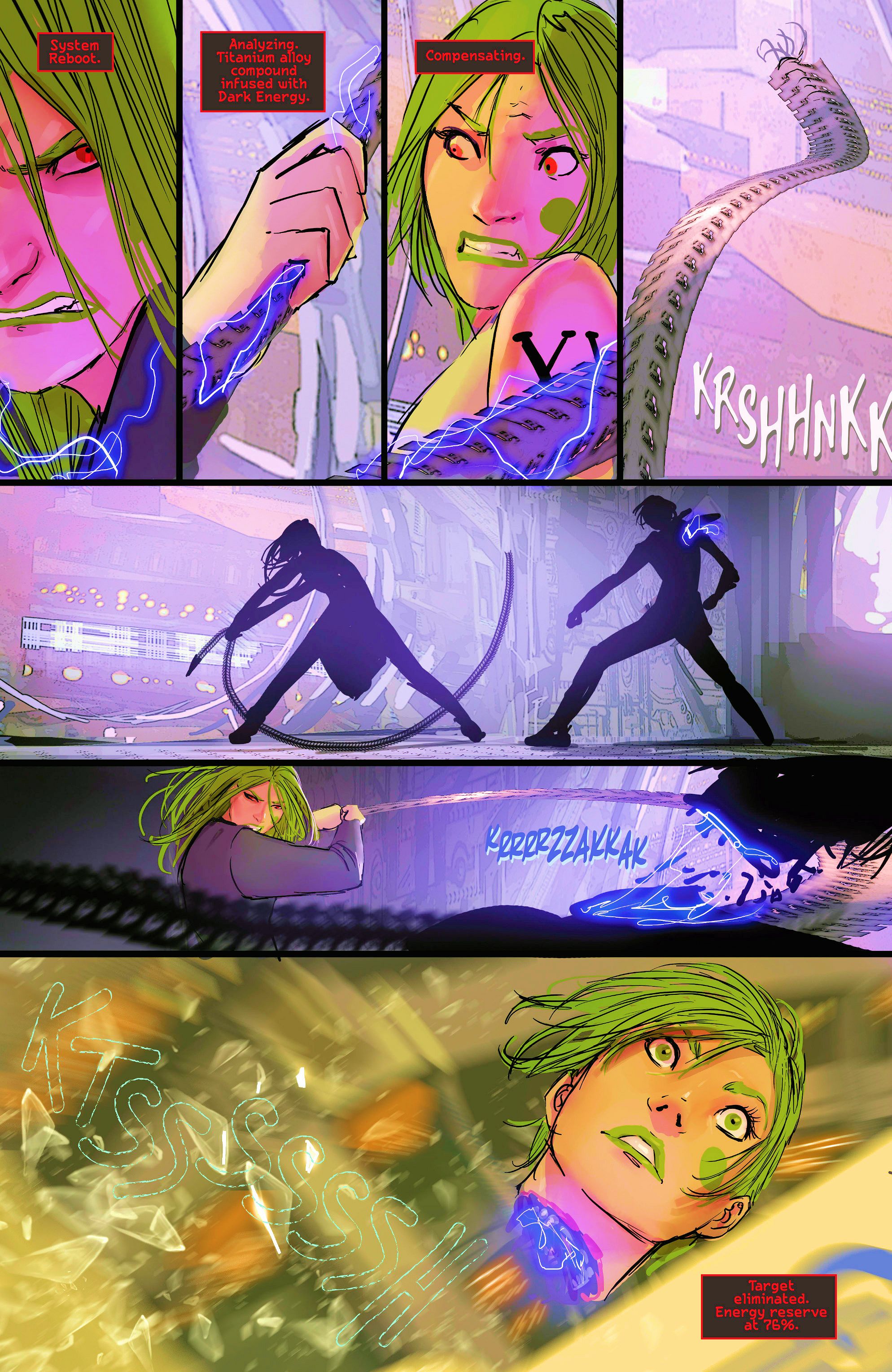 Read online Aphrodite IX (2013) comic -  Issue #9 - 17