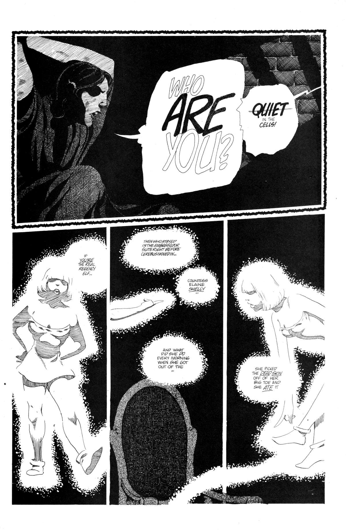 Read online Cerebus comic -  Issue #155 - 19