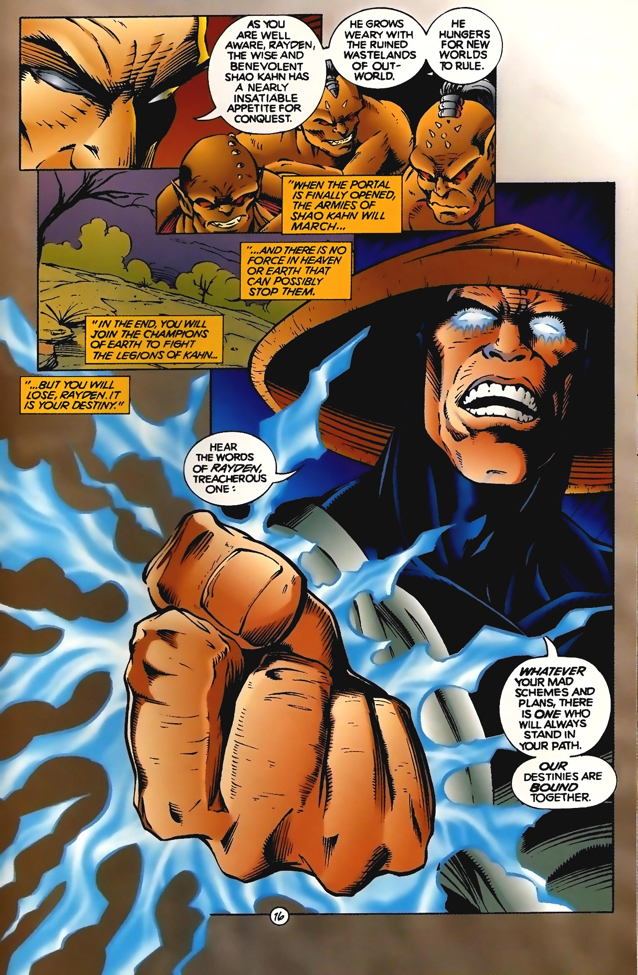 Read online Mortal Kombat (1994) comic -  Issue #2 - 17