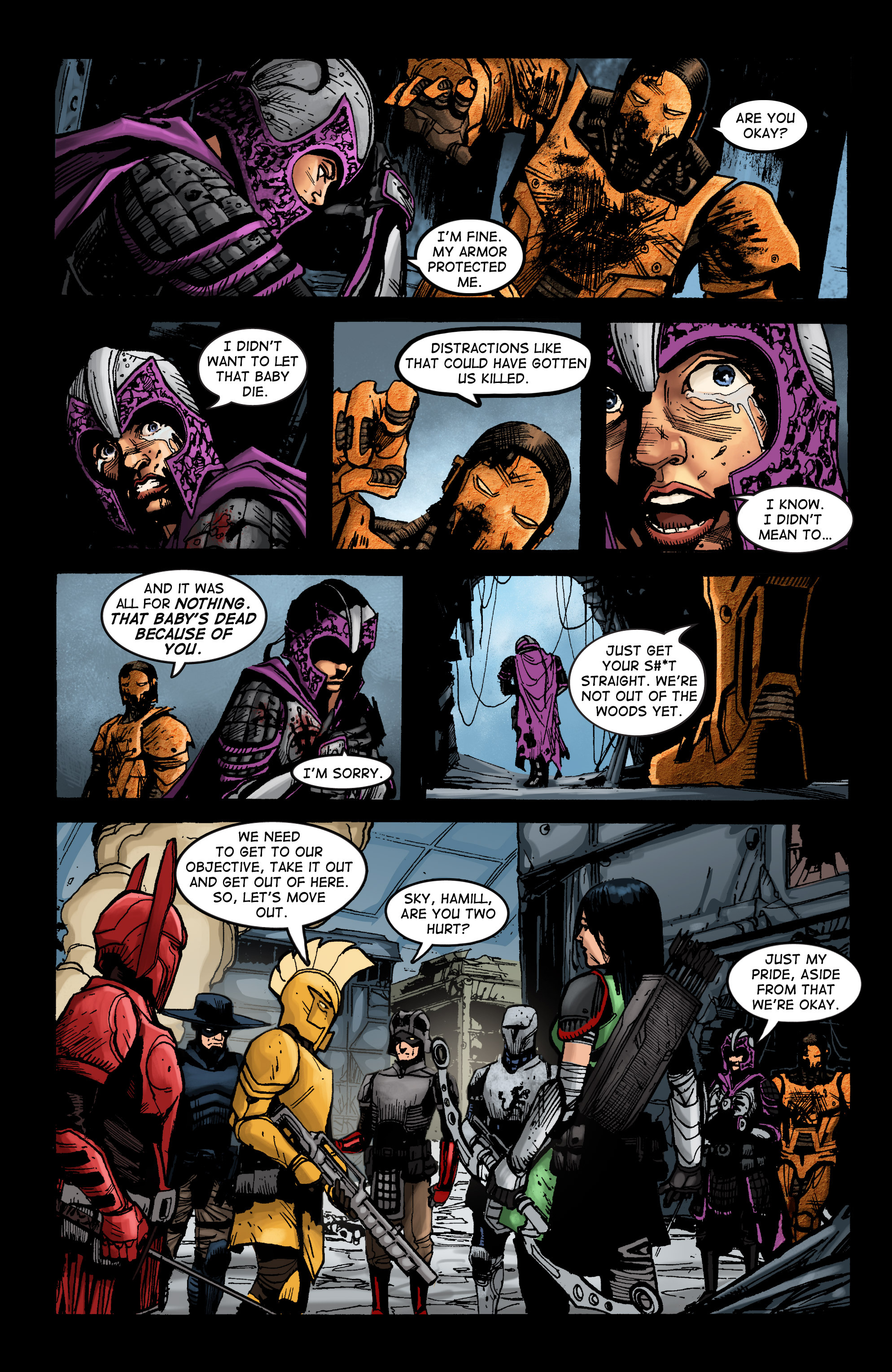 Read online The Heroes of Echo Company comic -  Issue #3 - 19