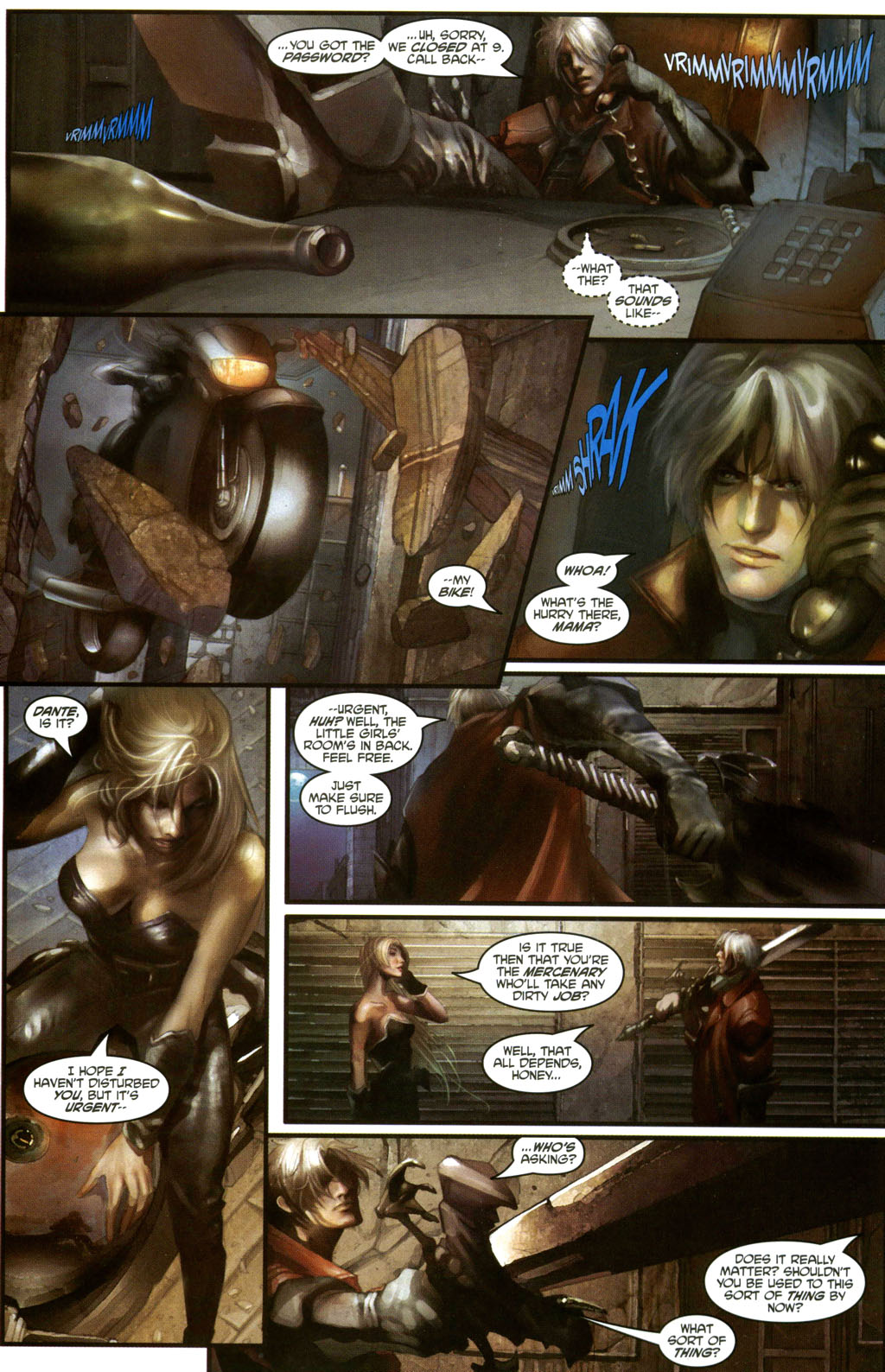 Read online Devil May Cry comic -  Issue #1 - 17