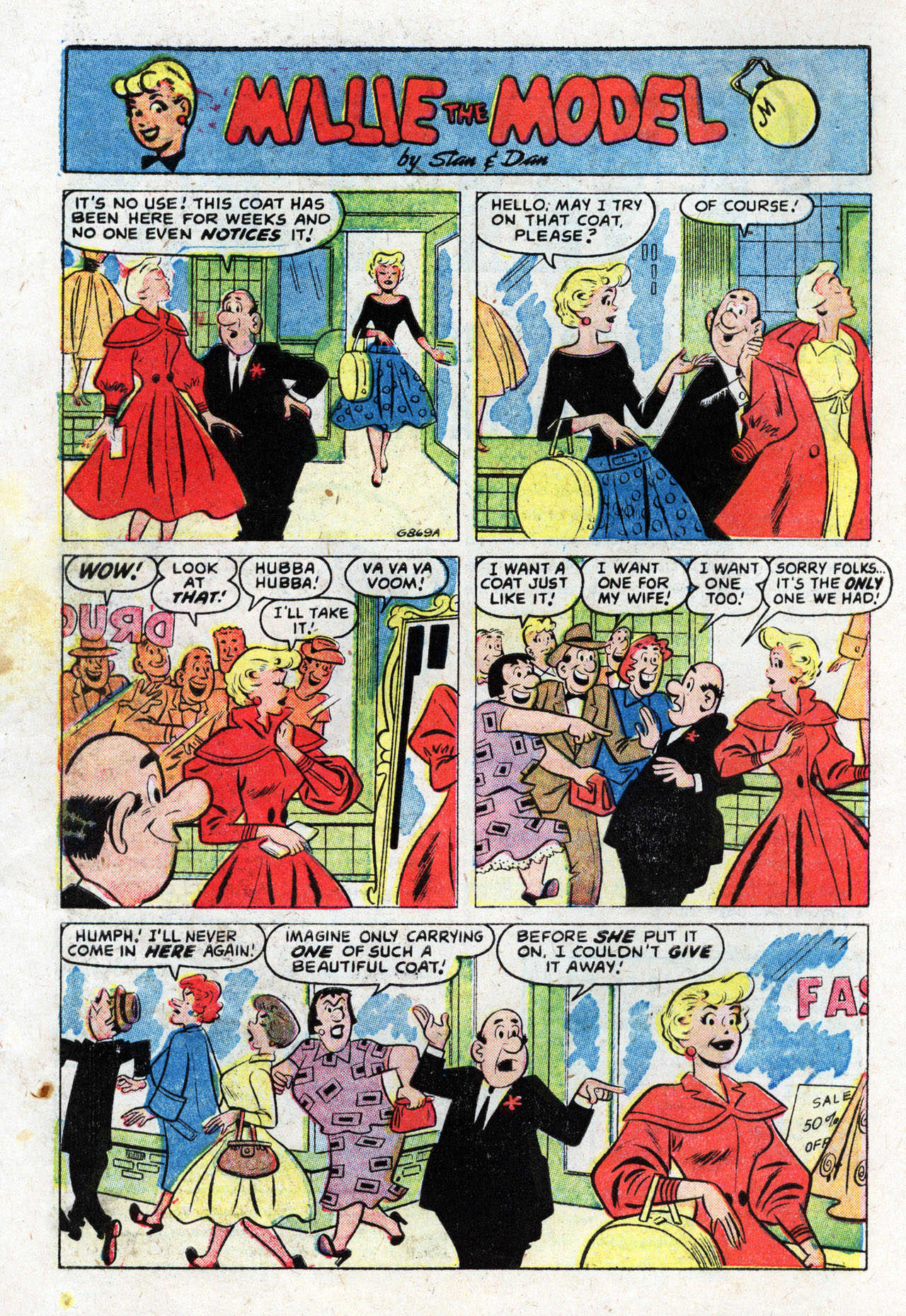 Read online Millie the Model comic -  Issue #65 - 10