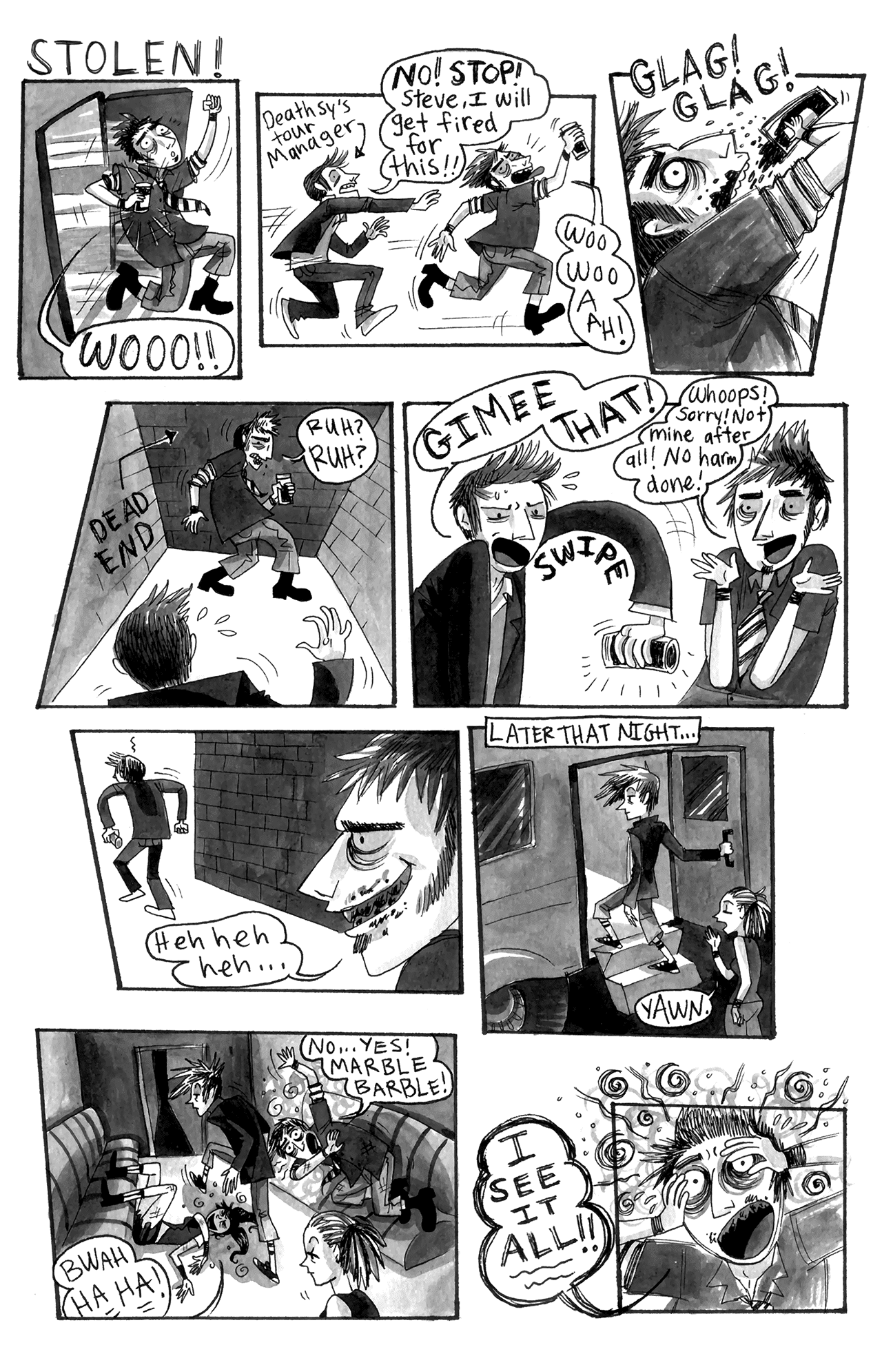 Read online Adventures into Mindless Self Indulgence comic -  Issue # Full - 16