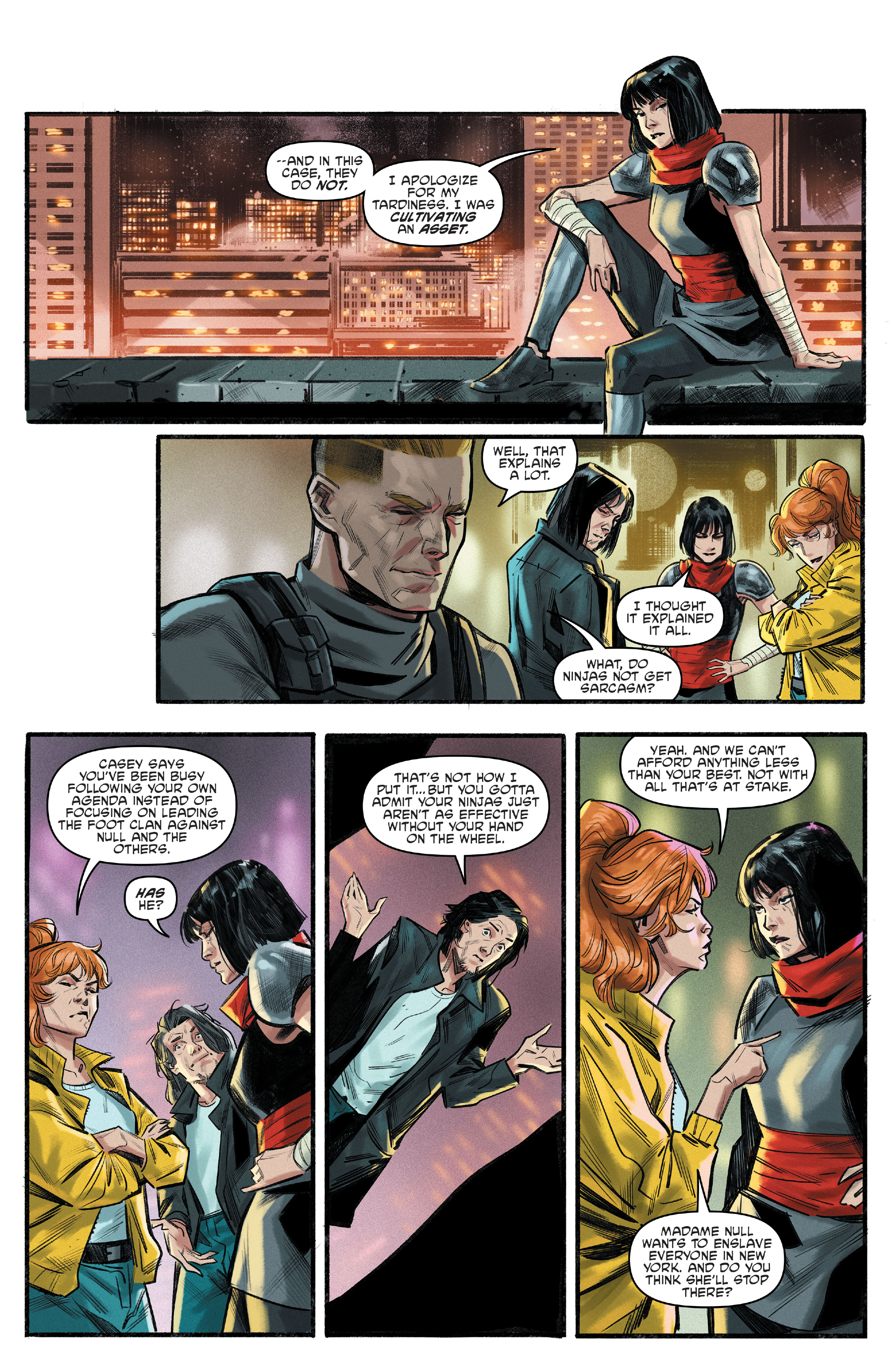 Read online Teenage Mutant Ninja Turtles: The Armageddon Game - The Alliance comic -  Issue #5 - 22