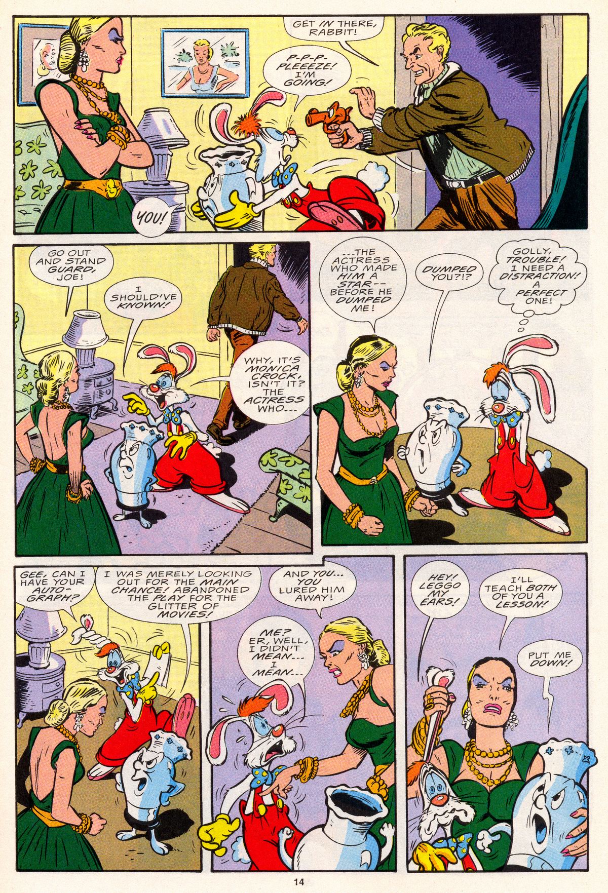 Read online Roger Rabbit comic -  Issue #4 - 19