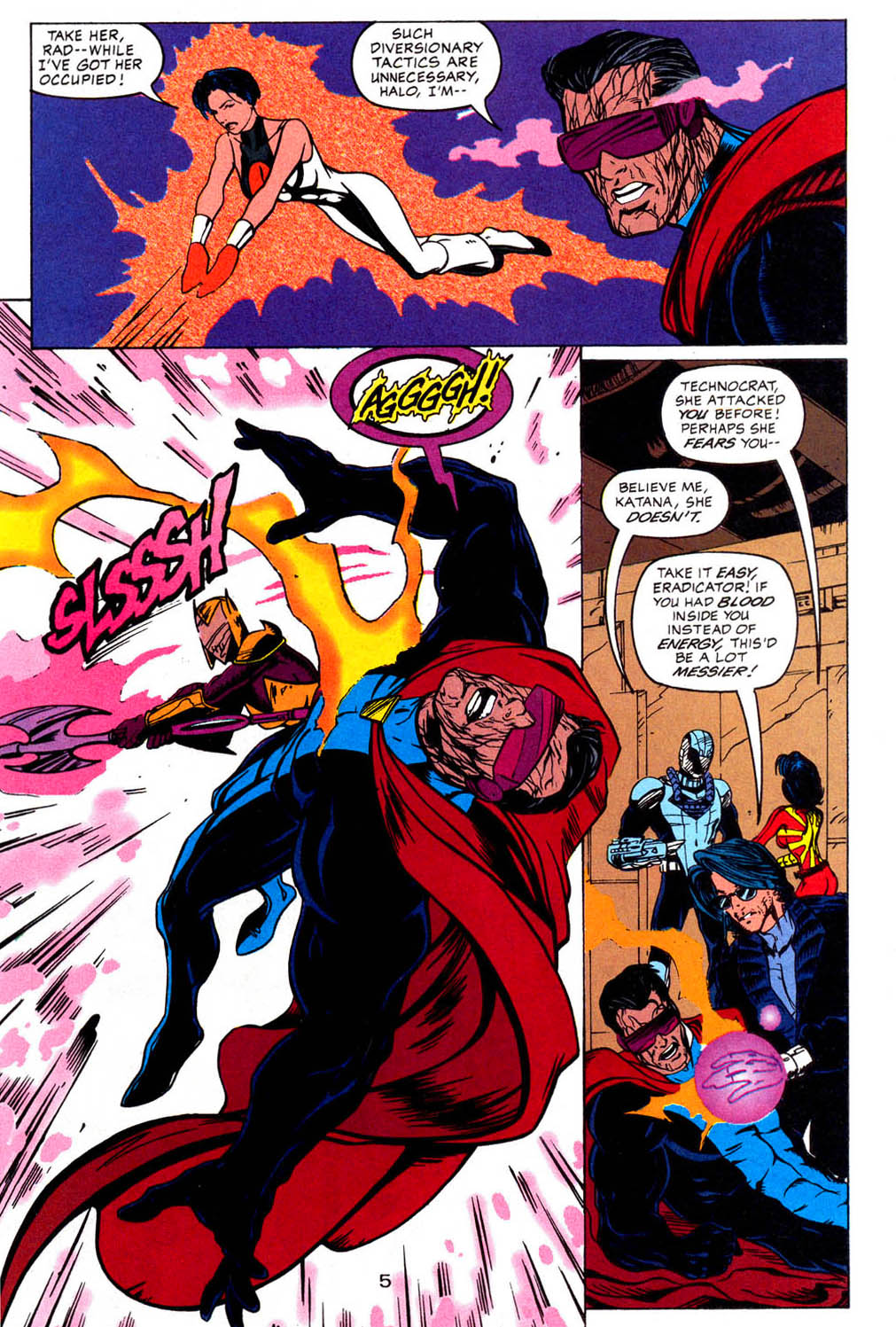 Read online Outsiders (1993) comic -  Issue #23 - 5