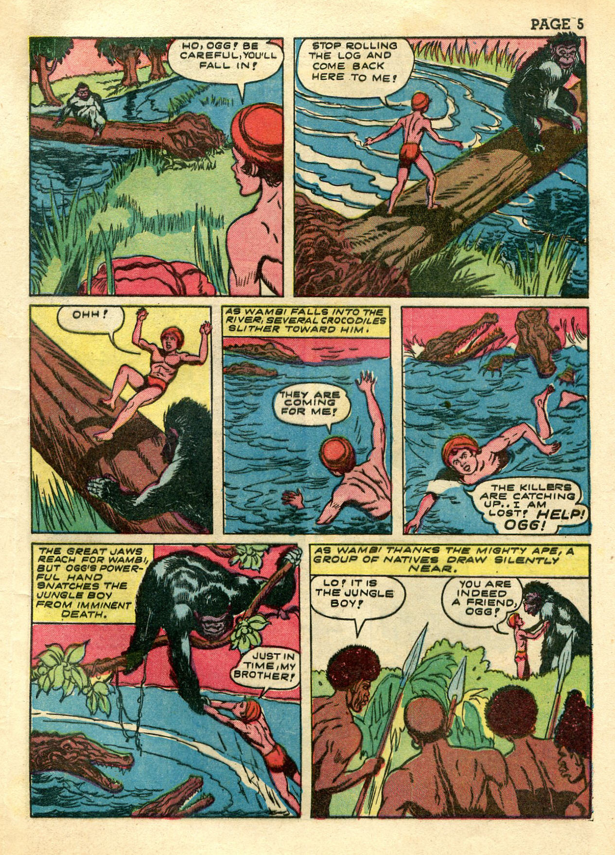 Read online Wambi Jungle Boy comic -  Issue #3 - 7