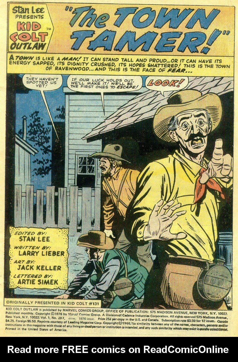 Read online Kid Colt Outlaw comic -  Issue #207 - 3