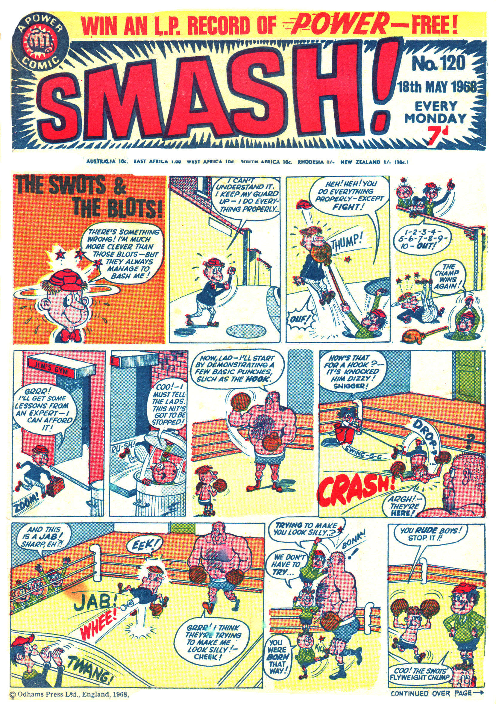 Read online Smash! (1966) comic -  Issue #120 - 1