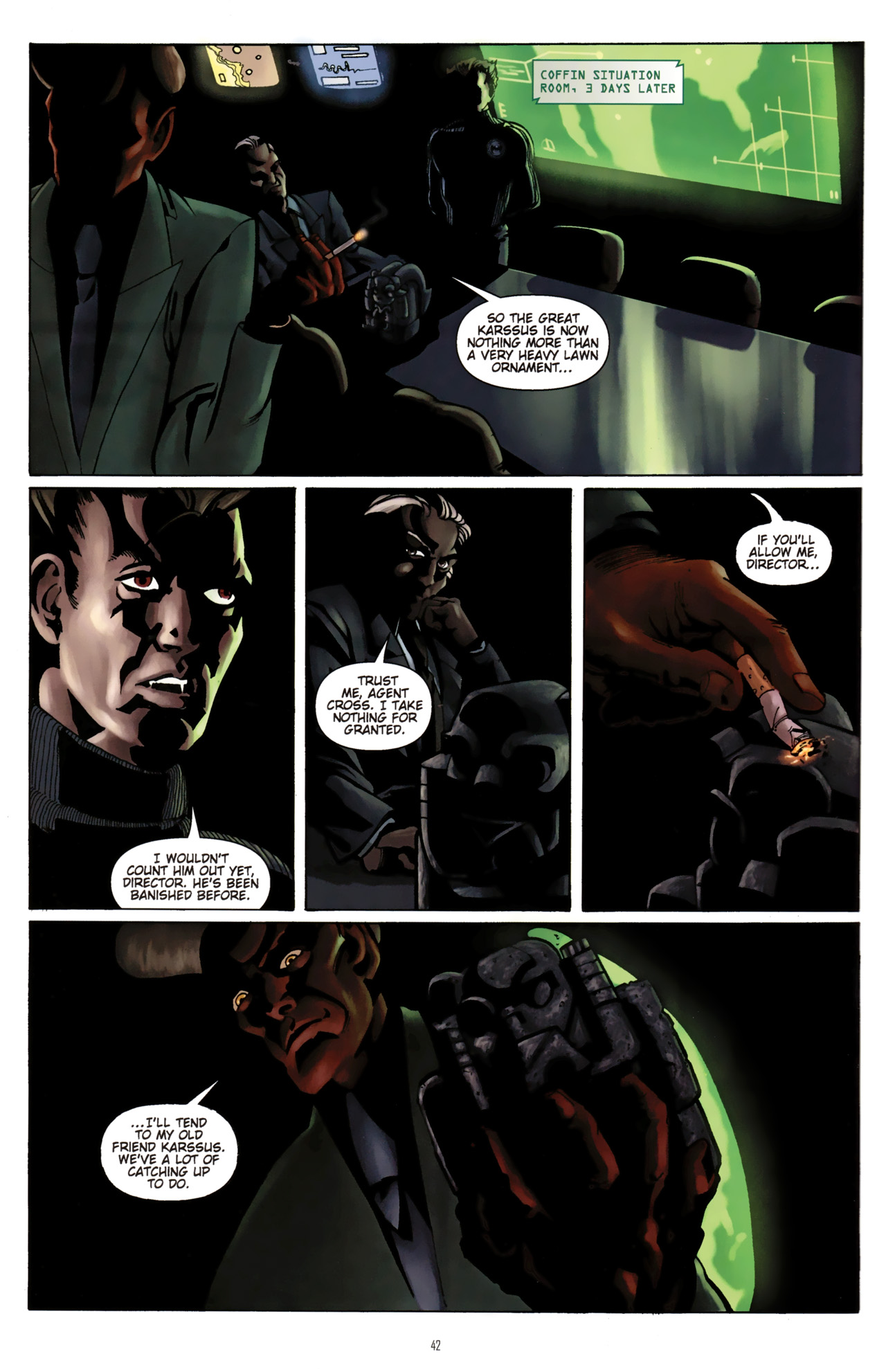 Read online CVO : Covert Vampiric Operations -- 100-Page Spectacular comic -  Issue # TPB - 44