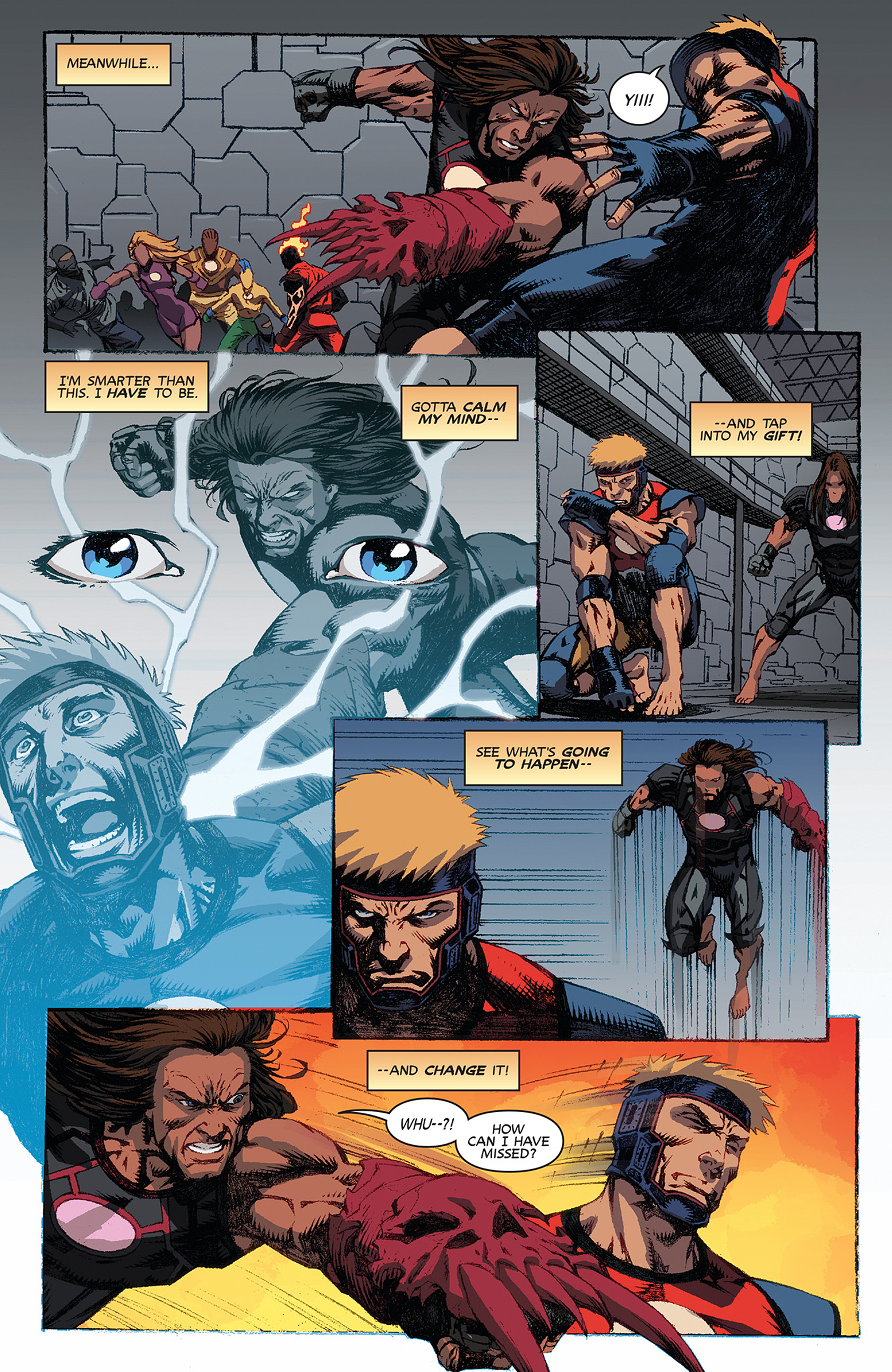 Read online Cage Hero comic -  Issue #4 - 15