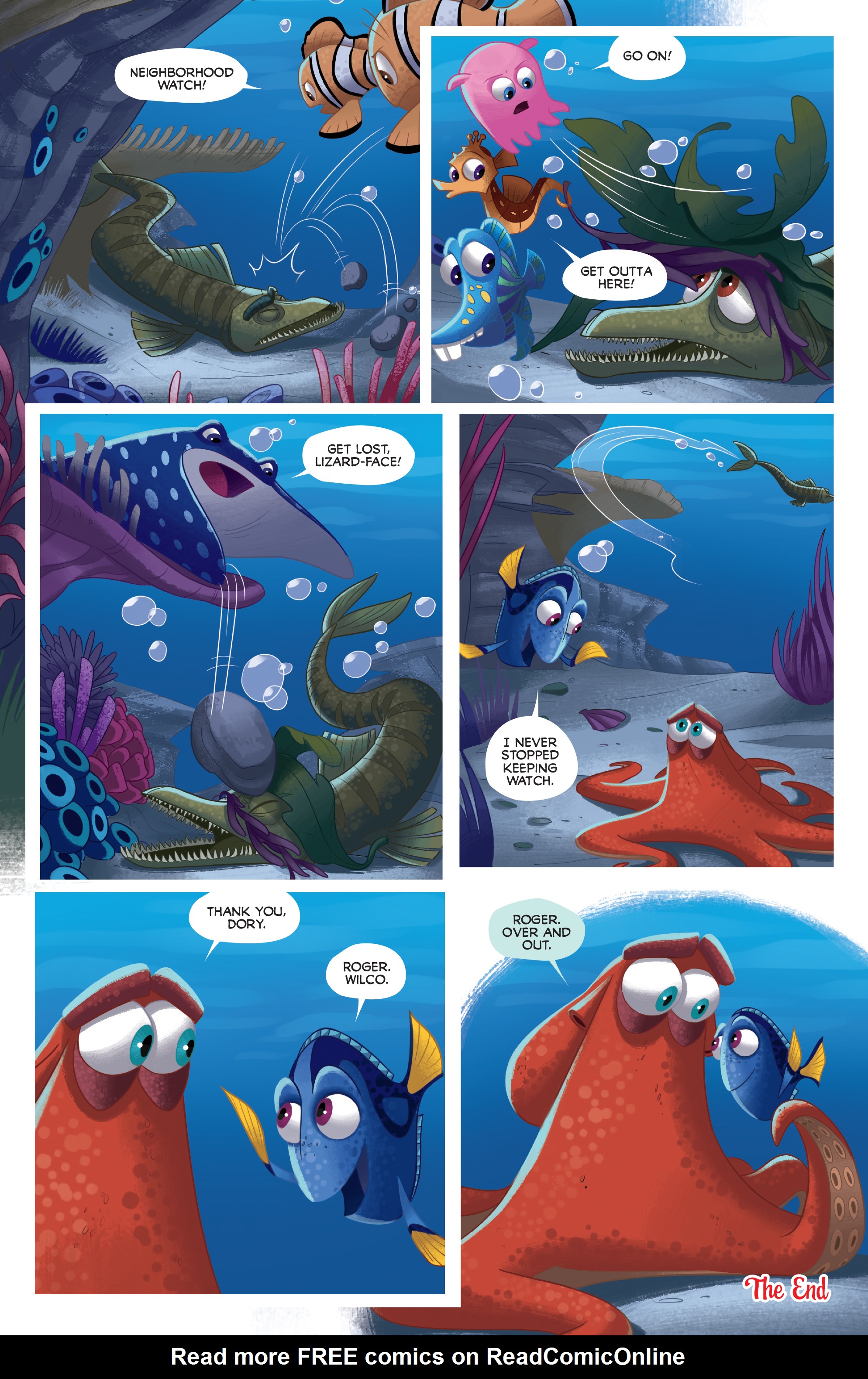 Read online Disney Pixar Finding Dory comic -  Issue #1 - 11