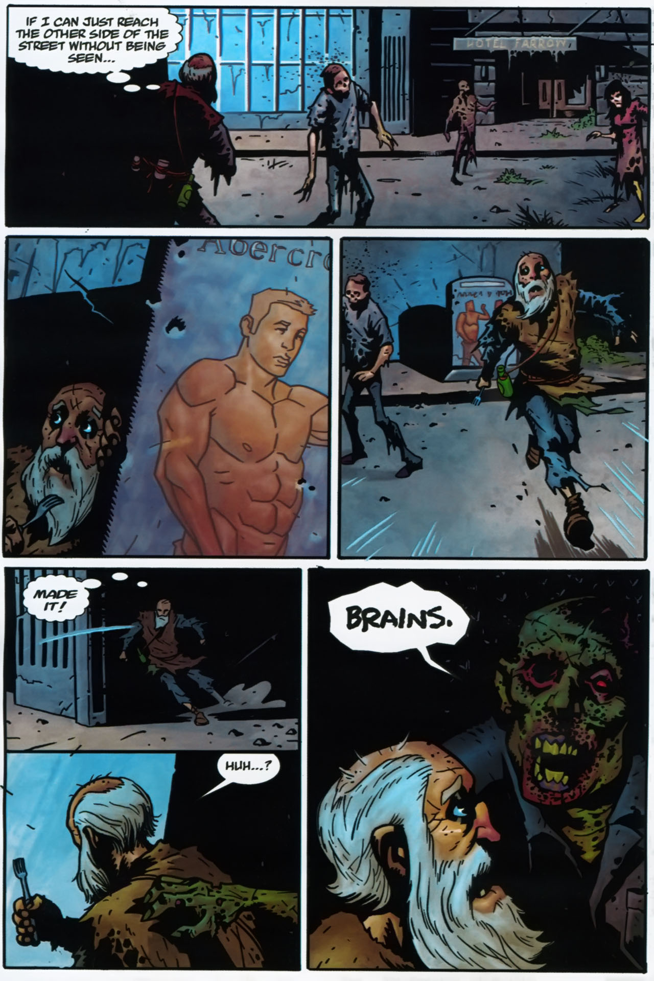 Read online Living With The Dead comic -  Issue #1 - 4