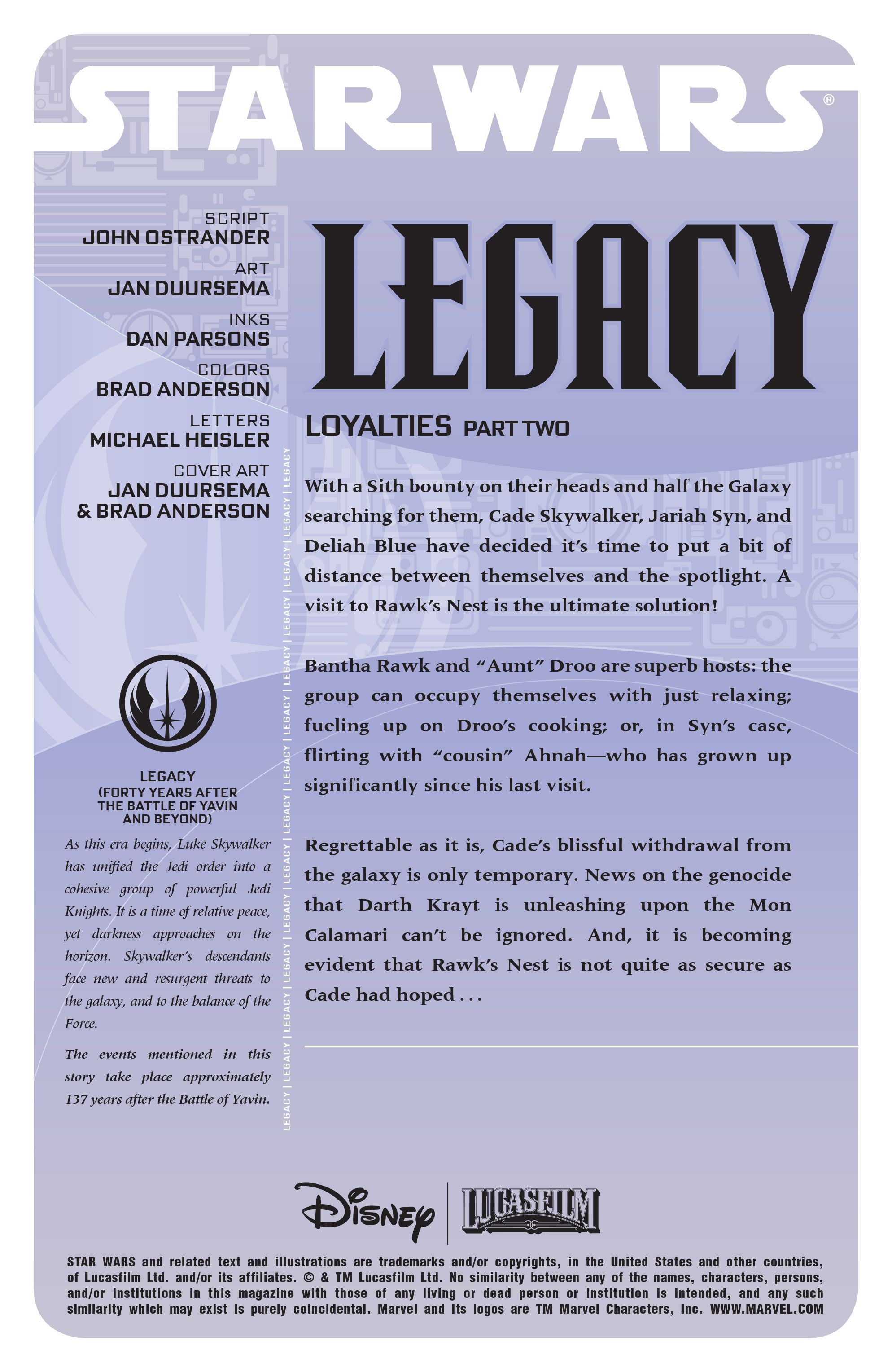 Read online Star Wars Legends: Legacy - Epic Collection comic -  Issue # TPB 2 (Part 2) - 26