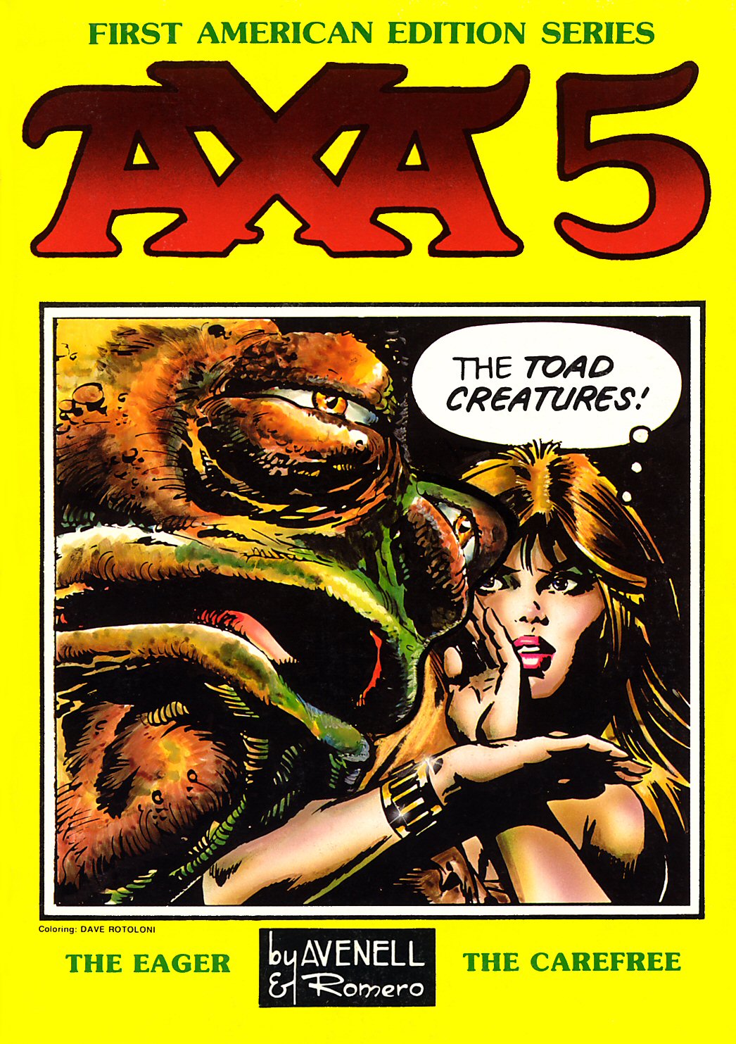 Read online Axa comic -  Issue #5 - 1