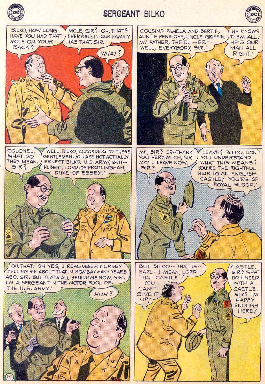 Read online Sergeant Bilko comic -  Issue #17 - 18