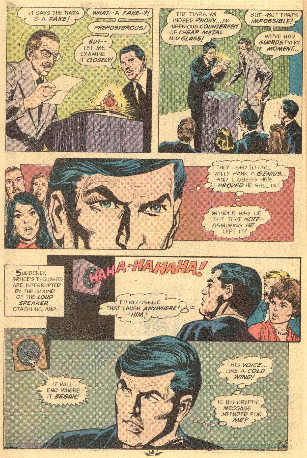 Read online Batman (1940) comic -  Issue #259 - 16