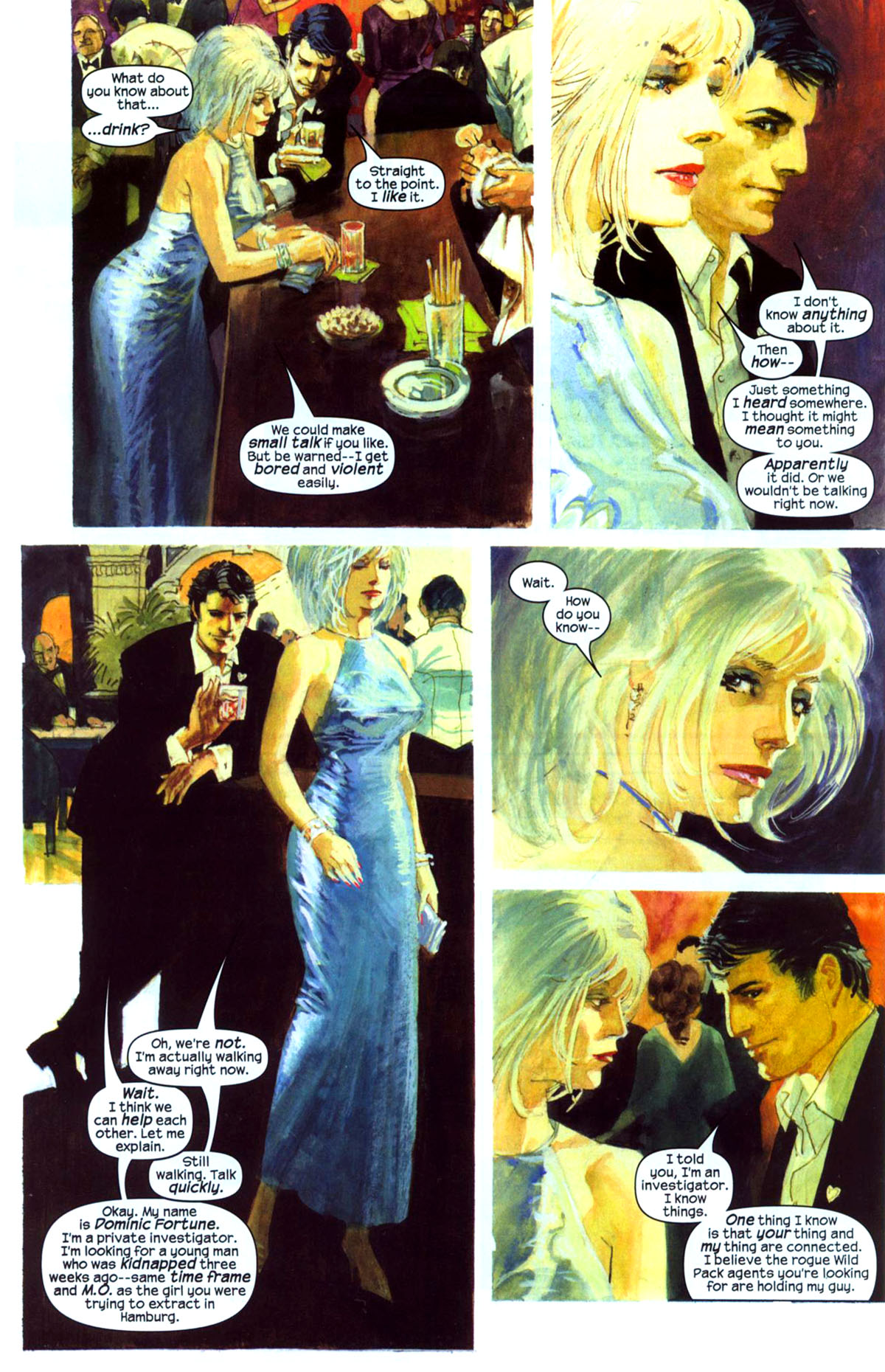 Read online Sable & Fortune comic -  Issue #1 - 14