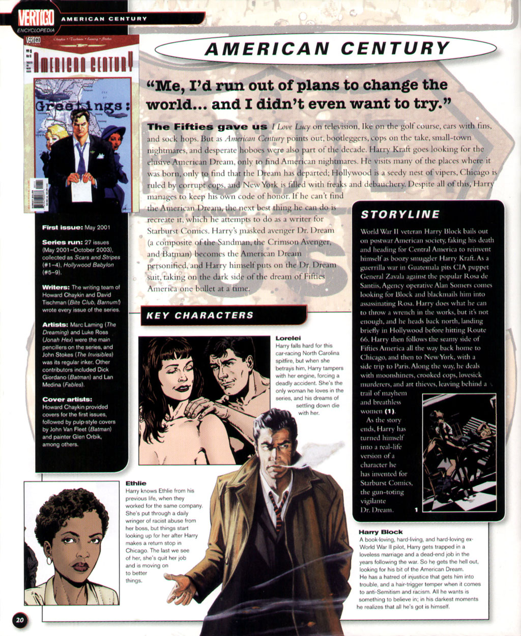 Read online The Vertigo Encyclopedia comic -  Issue # TPB (Part 1) - 20