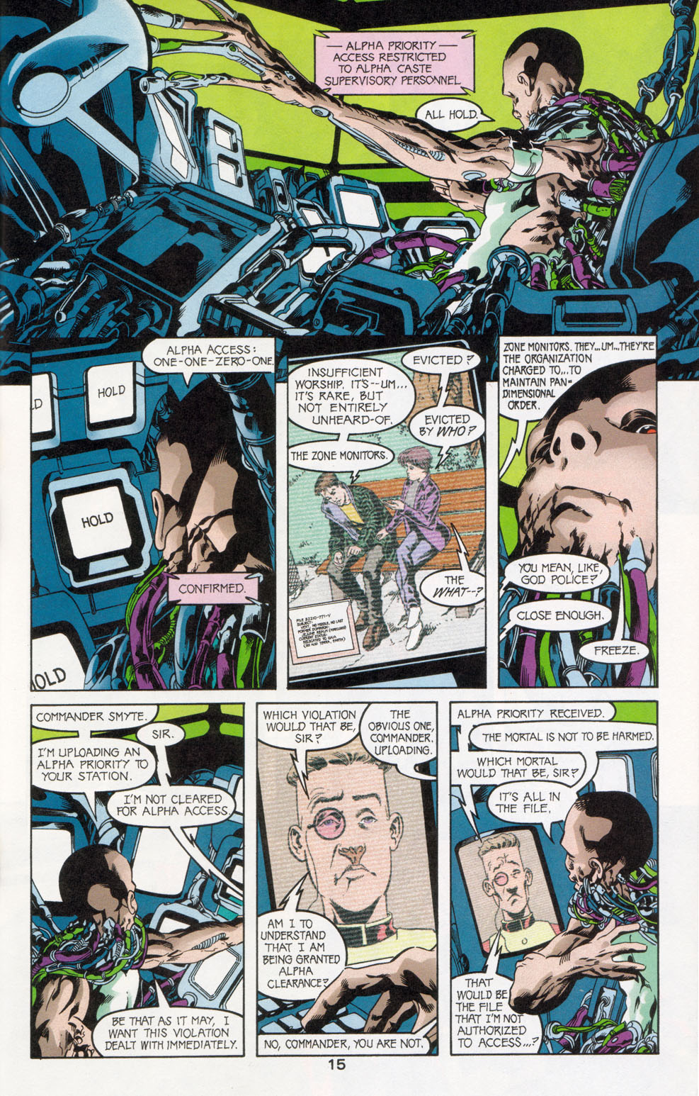 Read online Vext comic -  Issue #5 - 16
