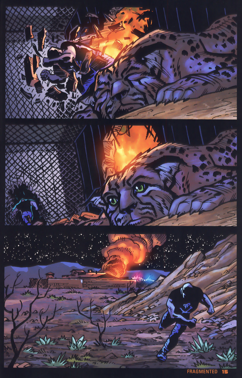 Read online Terminator 3 comic -  Issue #5 - 17