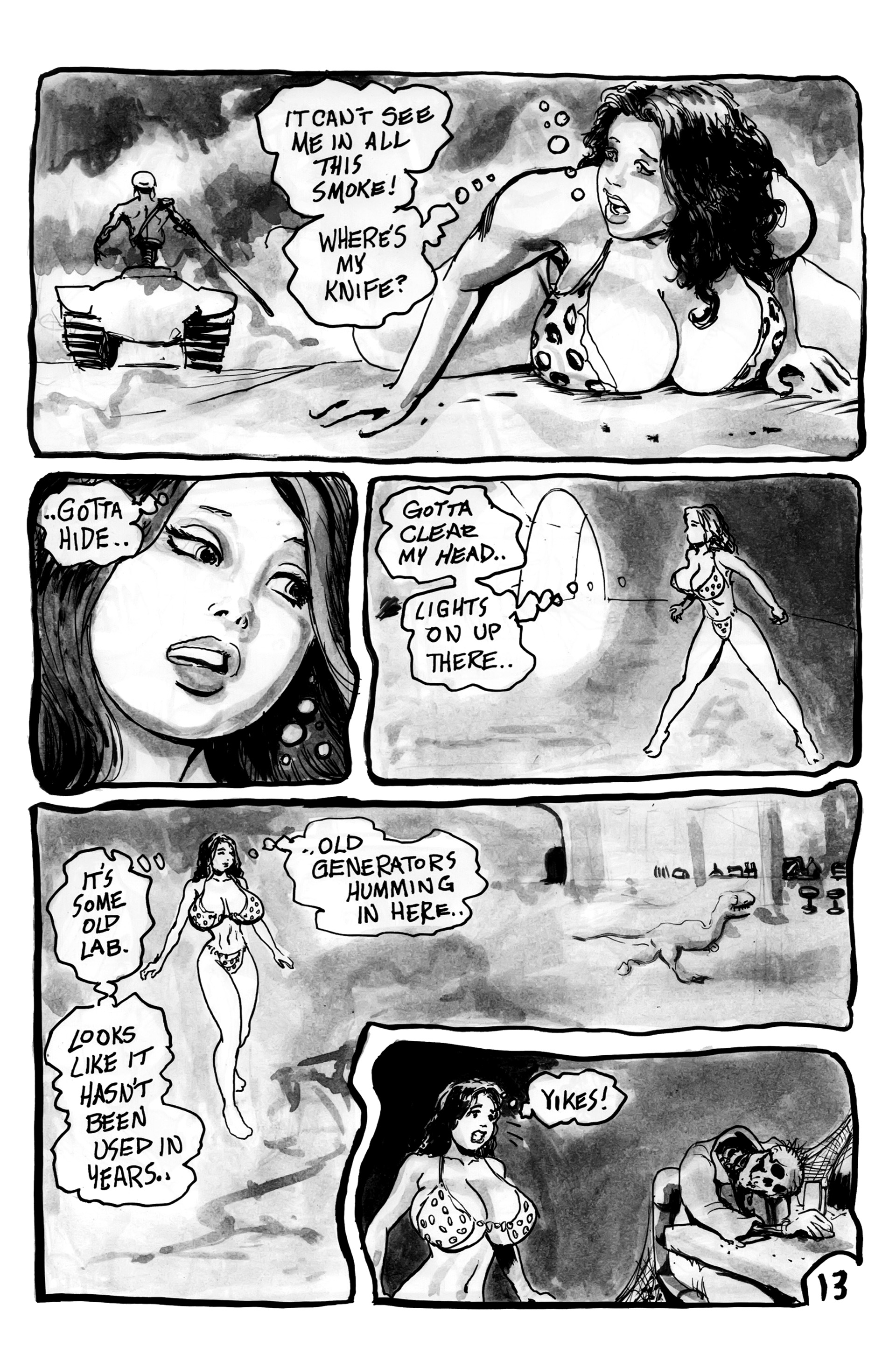 Read online Cavewoman: Labyrinth comic -  Issue # Full - 15