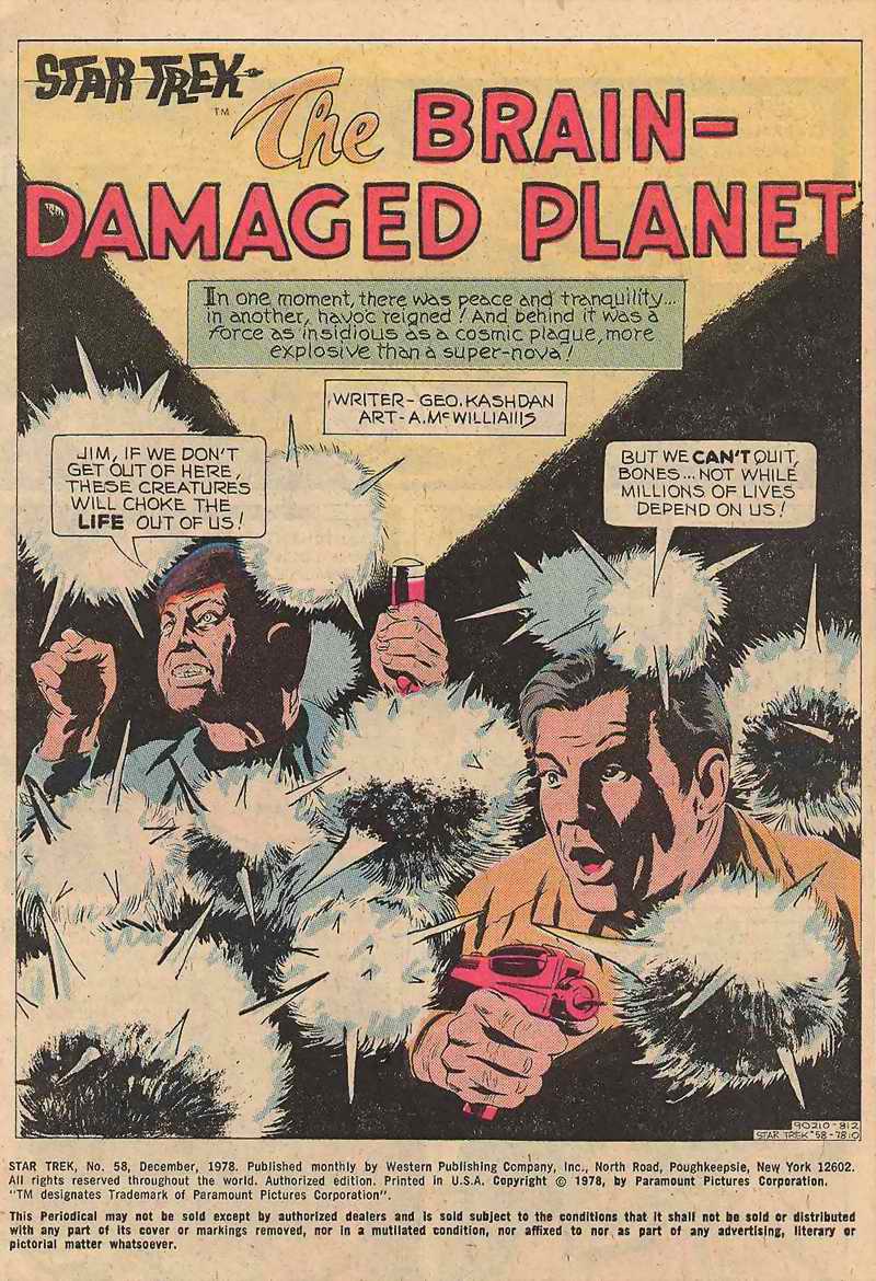 Read online Star Trek (1967) comic -  Issue #58 - 2