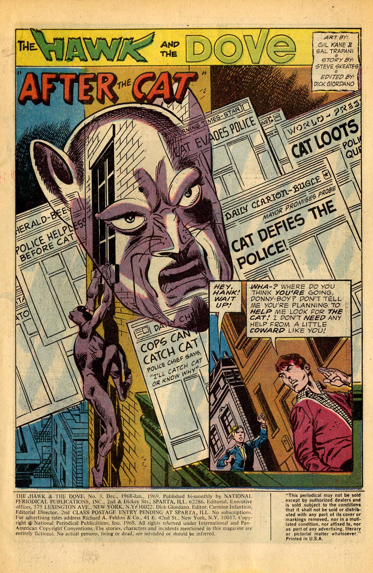 Read online The Hawk and the Dove comic -  Issue #3 - 3