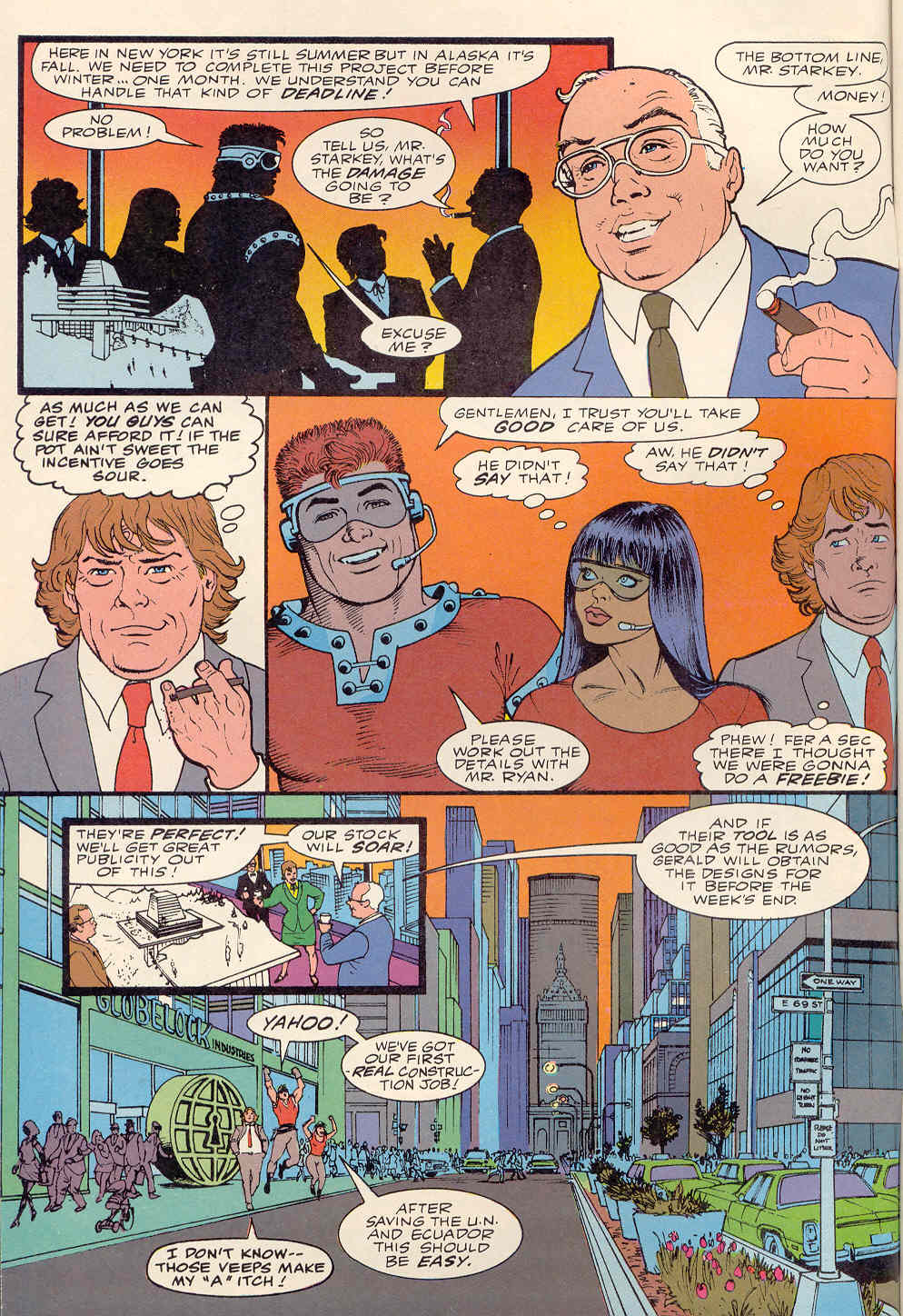 Read online Steelgrip Starkey comic -  Issue #3 - 4