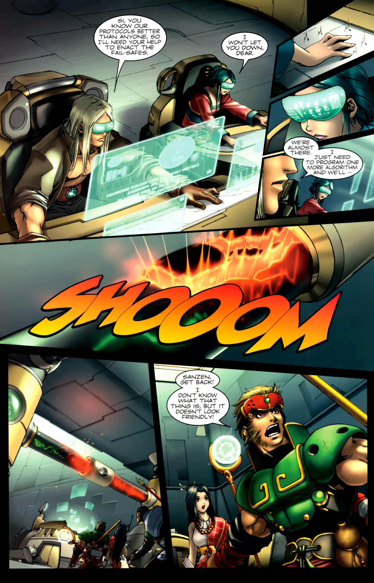 Read online Xin: Journey of the Monkey King comic -  Issue #1 - 10