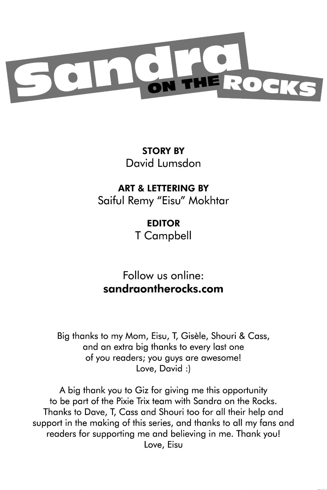 Read online Sandra On The Rocks comic -  Issue # TPB 1 (Part 1) - 2