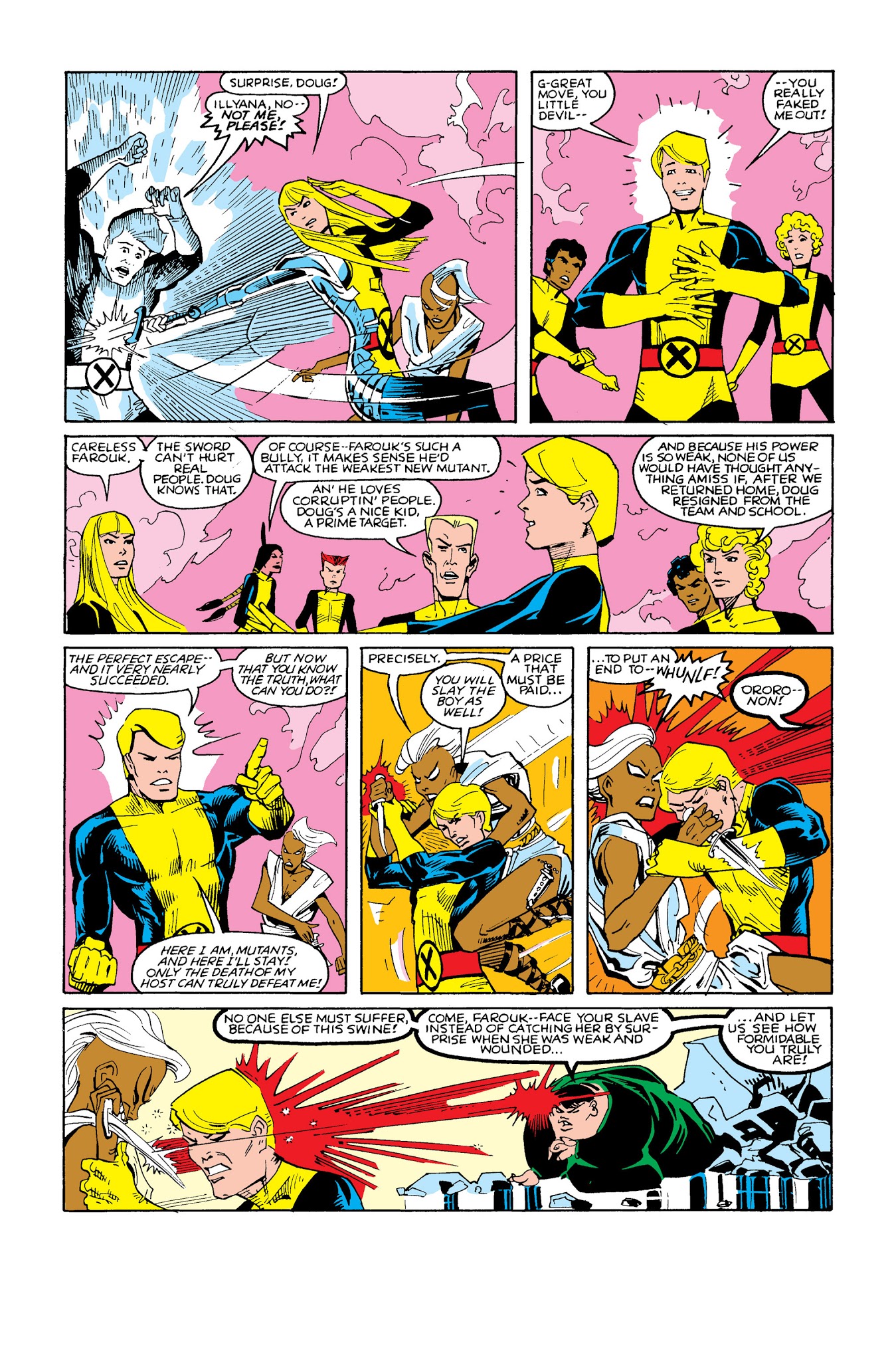 Read online New Mutants Classic comic -  Issue # TPB 4 - 207