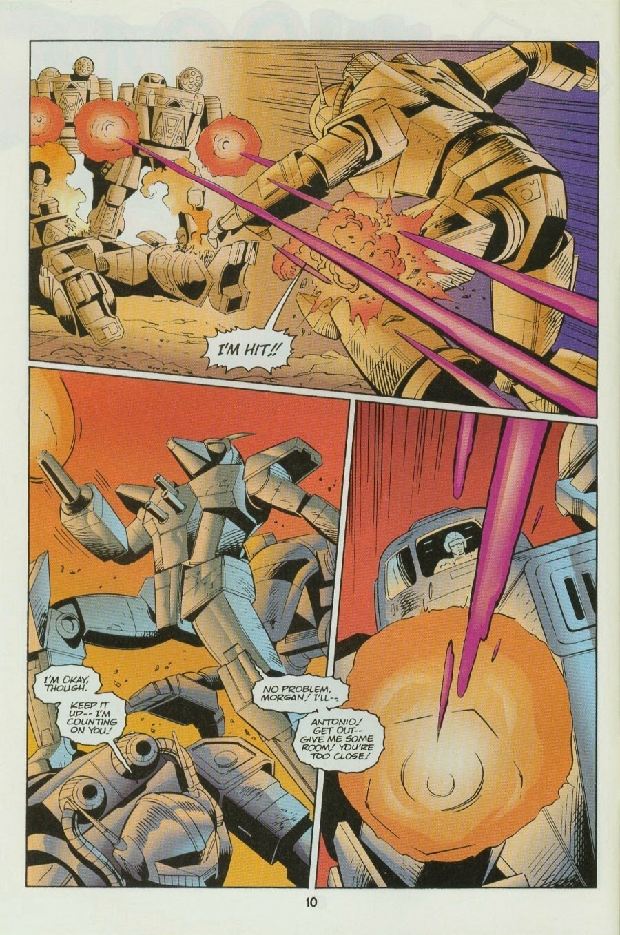 Read online Battletech: Fallout comic -  Issue #4 - 11