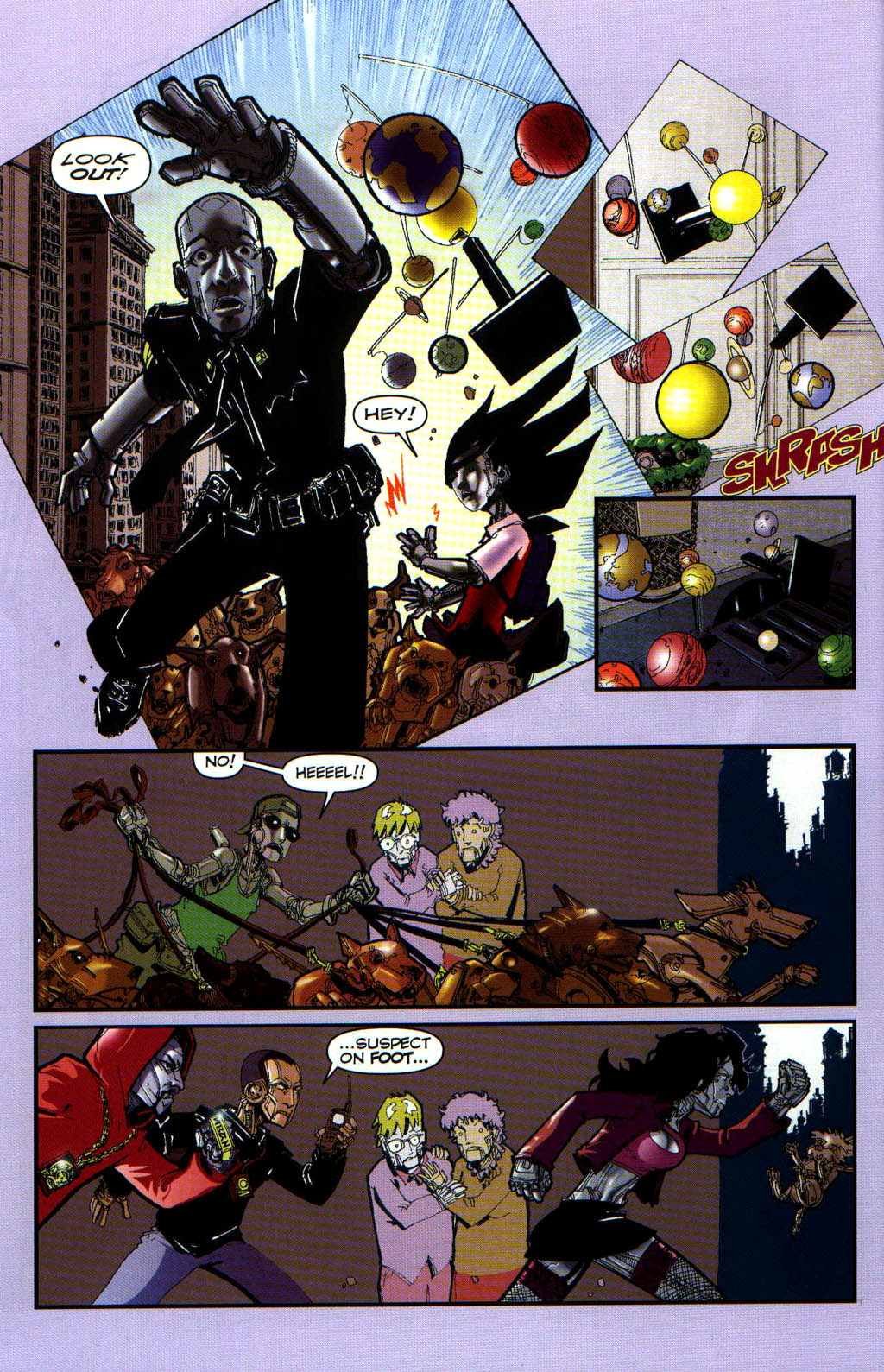 Read online NYC Mech comic -  Issue #4 - 5