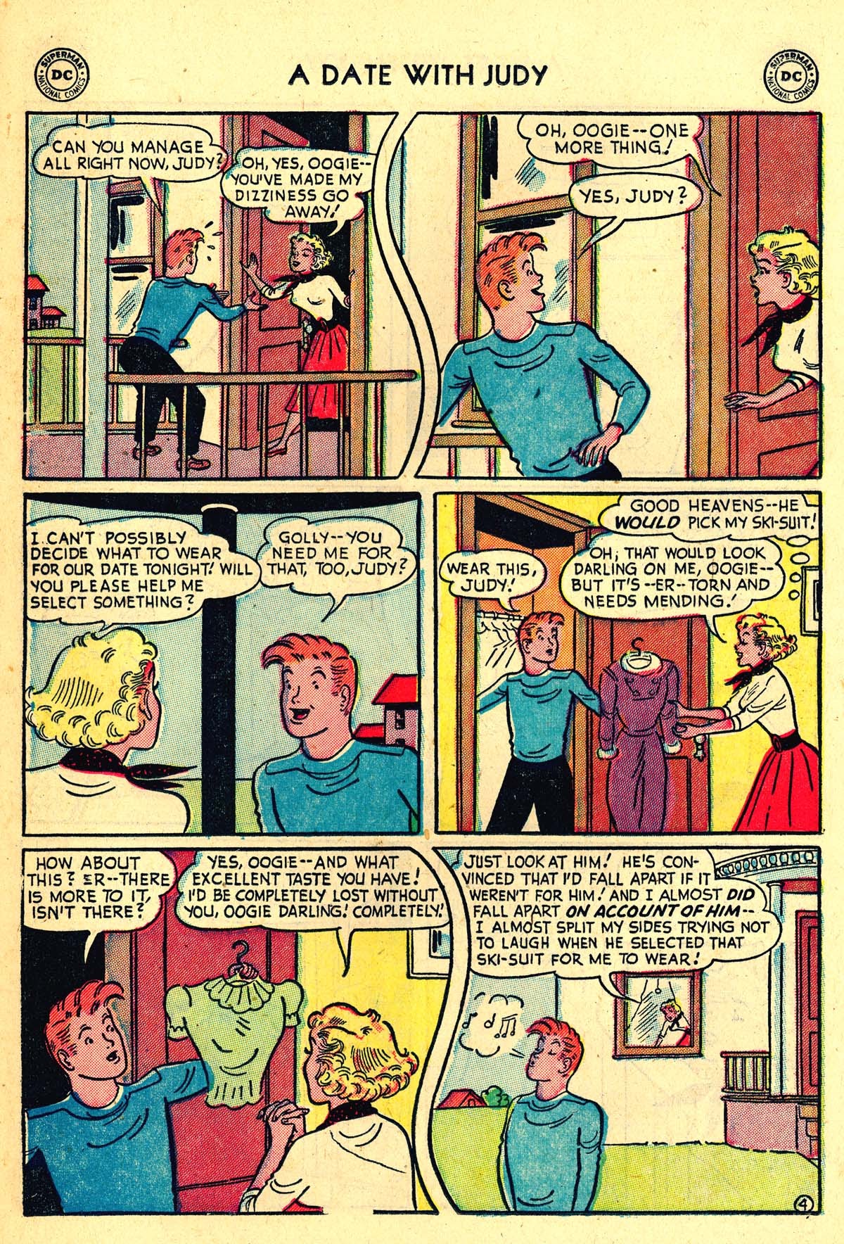 Read online A Date with Judy comic -  Issue #34 - 28