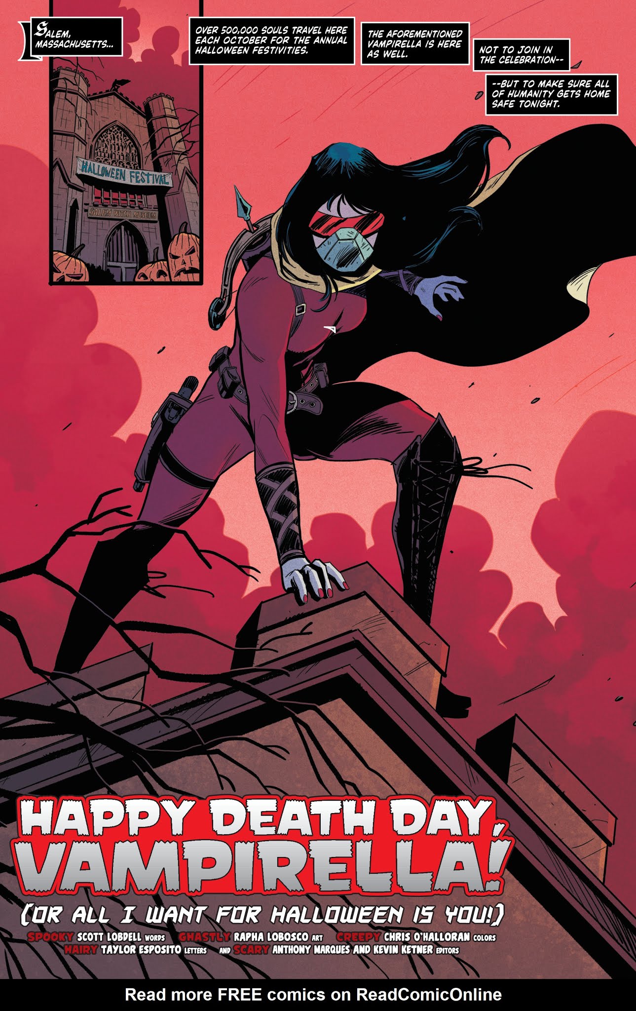 Read online Vampirella: 2018 Halloween Special comic -  Issue # Full - 5