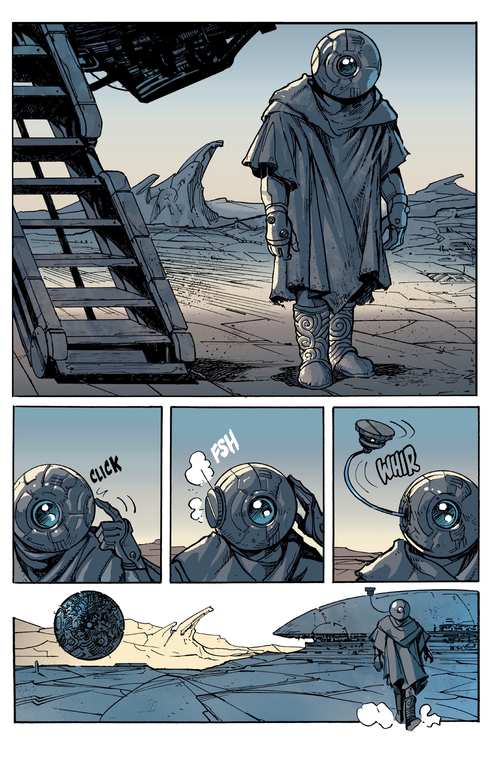 Read online Planetoid Praxis comic -  Issue #1 - 5