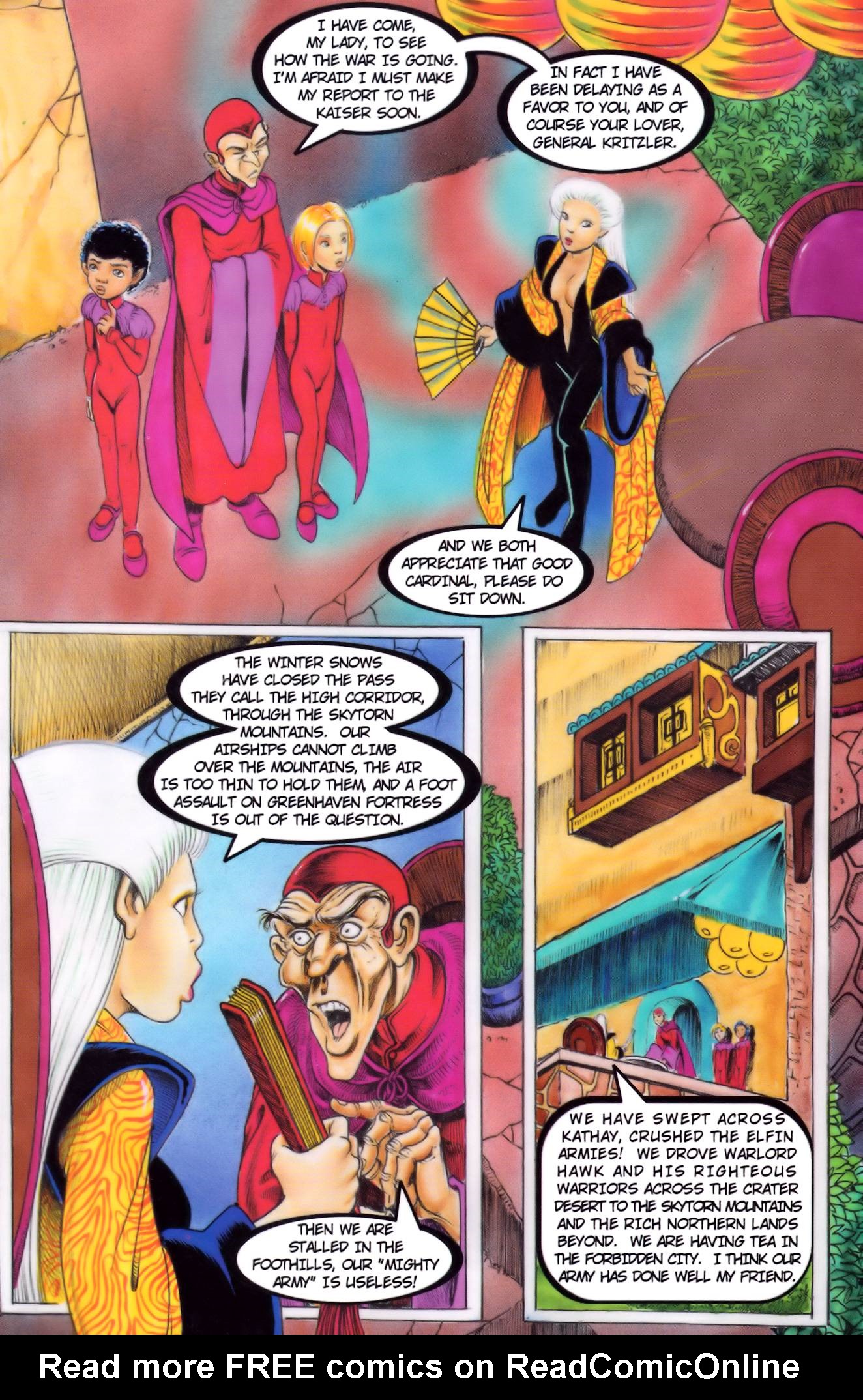 Read online Legend of the Elflord comic -  Issue #1 - 12