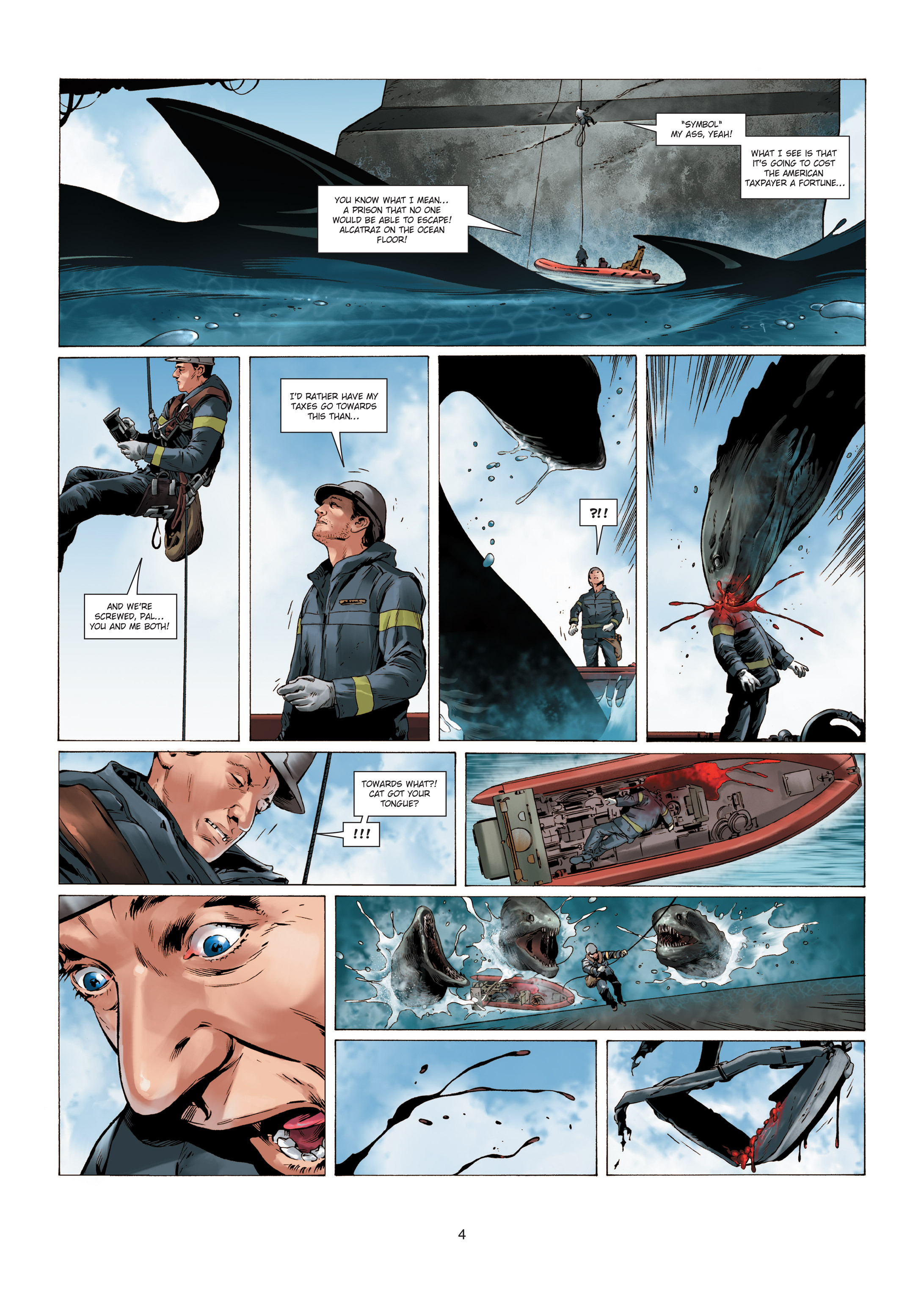 Read online Deepwater Prison comic -  Issue #3 - 4