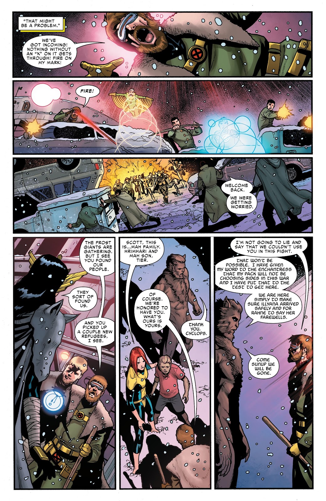 War of the Realms: Uncanny X-Men issue 3 - Page 8
