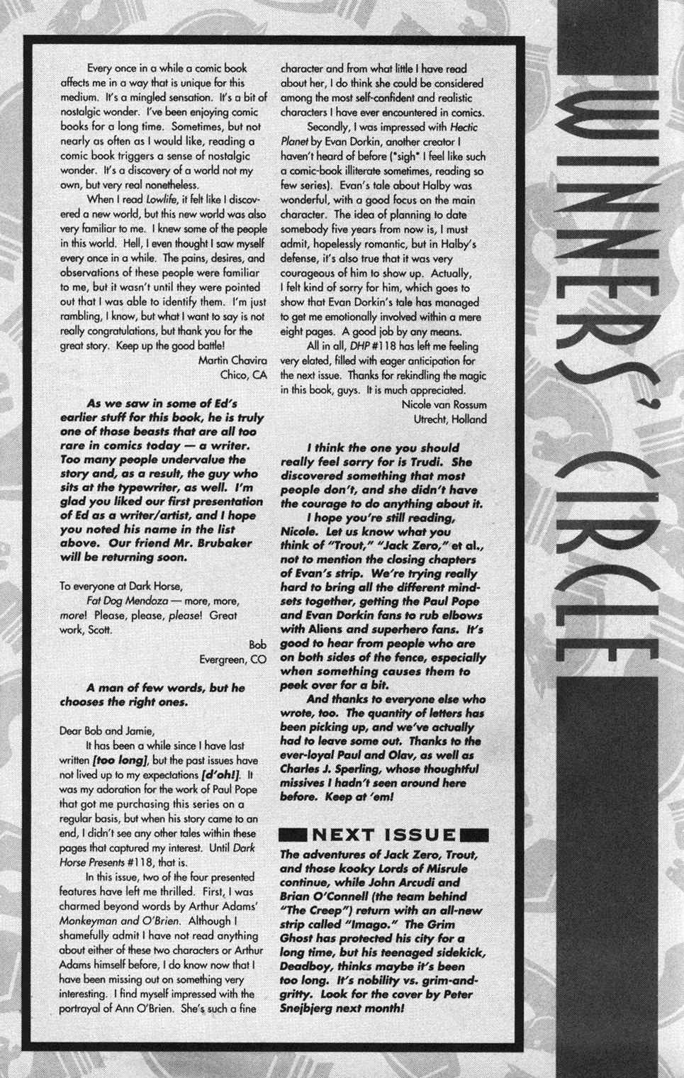 Dark Horse Presents (1986) Issue #121 #126 - English 12