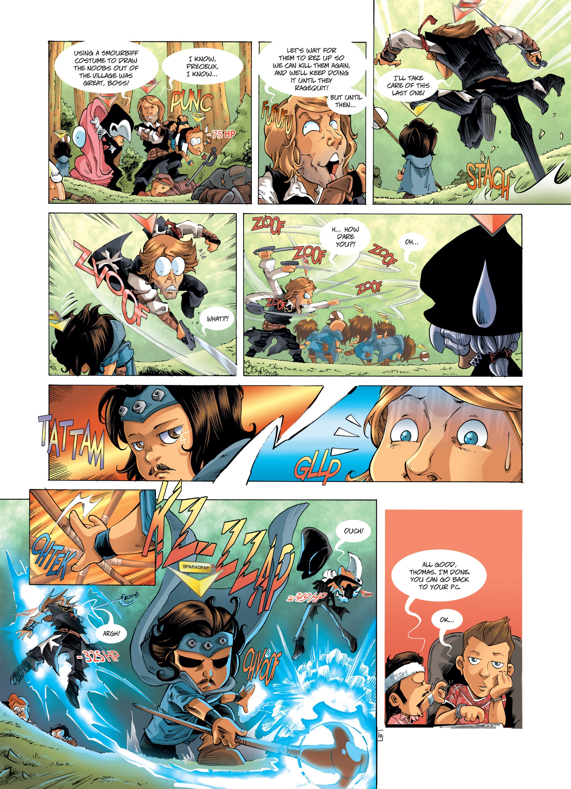 Read online Noob comic -  Issue #1 - 13