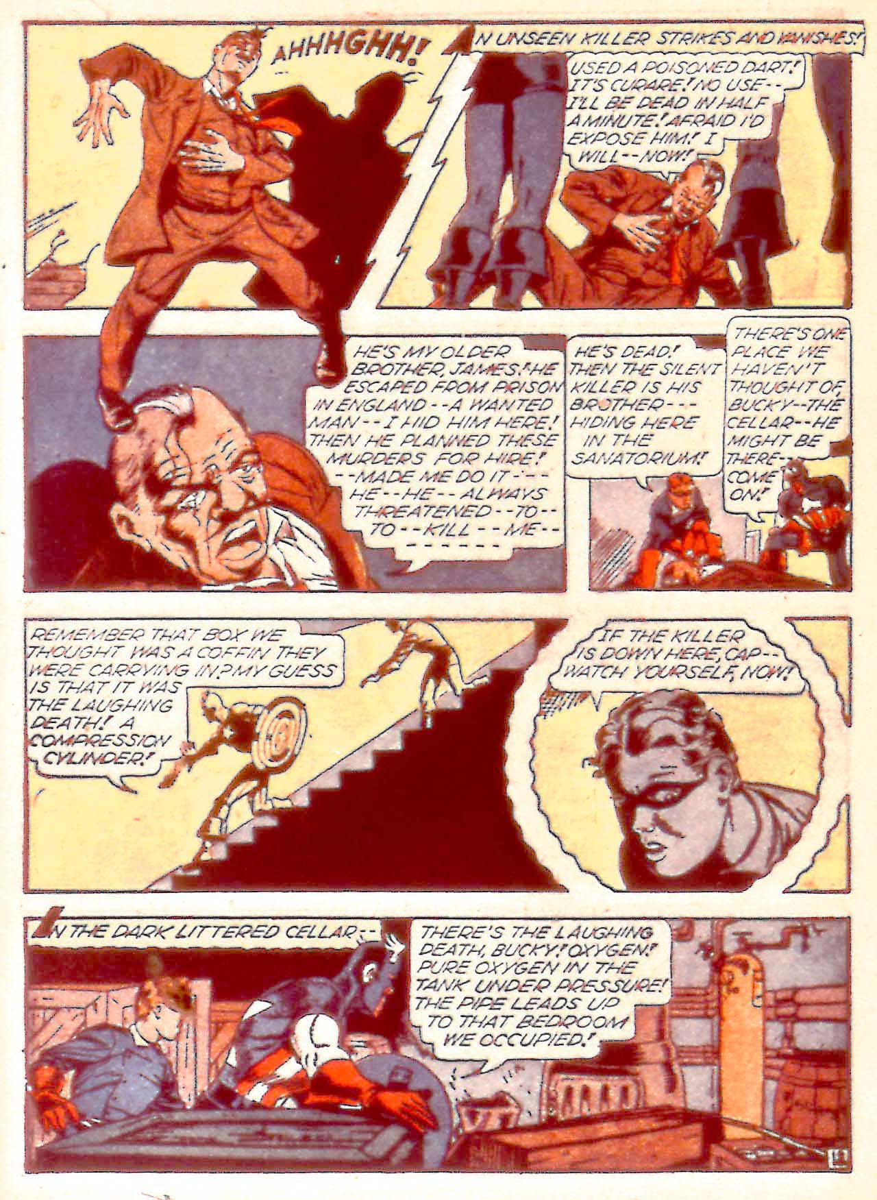 Read online Captain America Comics comic -  Issue #30 - 14