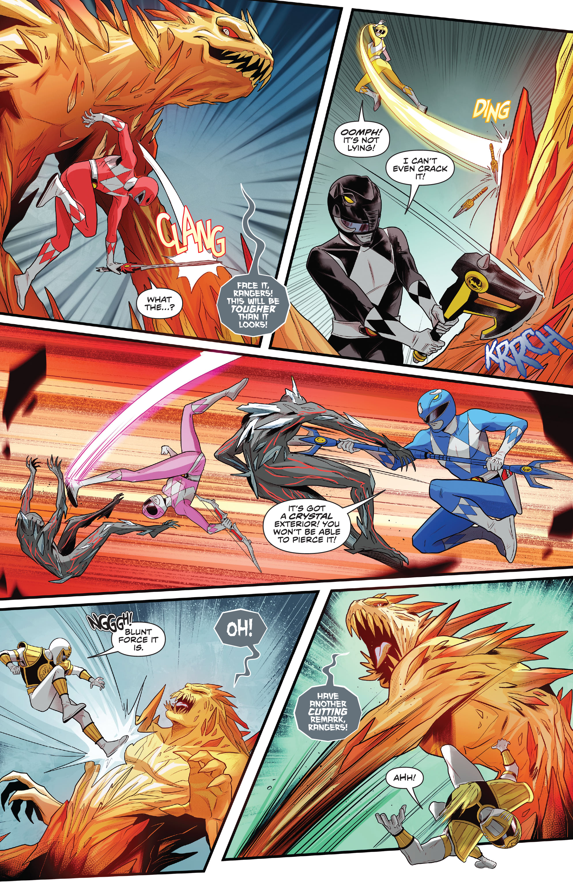 Read online Mighty Morphin Power Rangers comic -  Issue #103 - 16