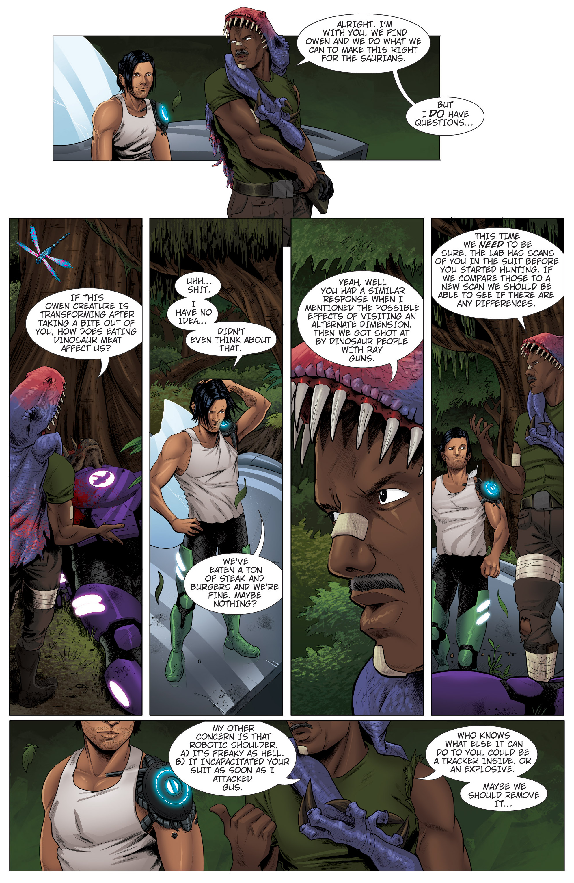 Read online Voracious: Feeding Time comic -  Issue #5 - 10