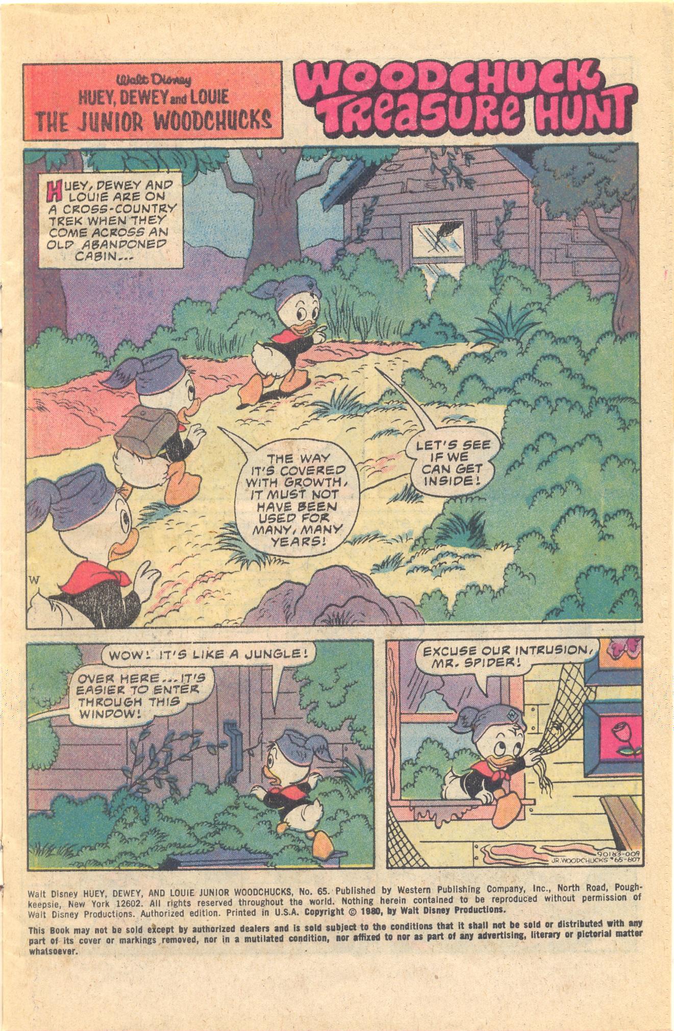 Read online Huey, Dewey, and Louie Junior Woodchucks comic -  Issue #65 - 3