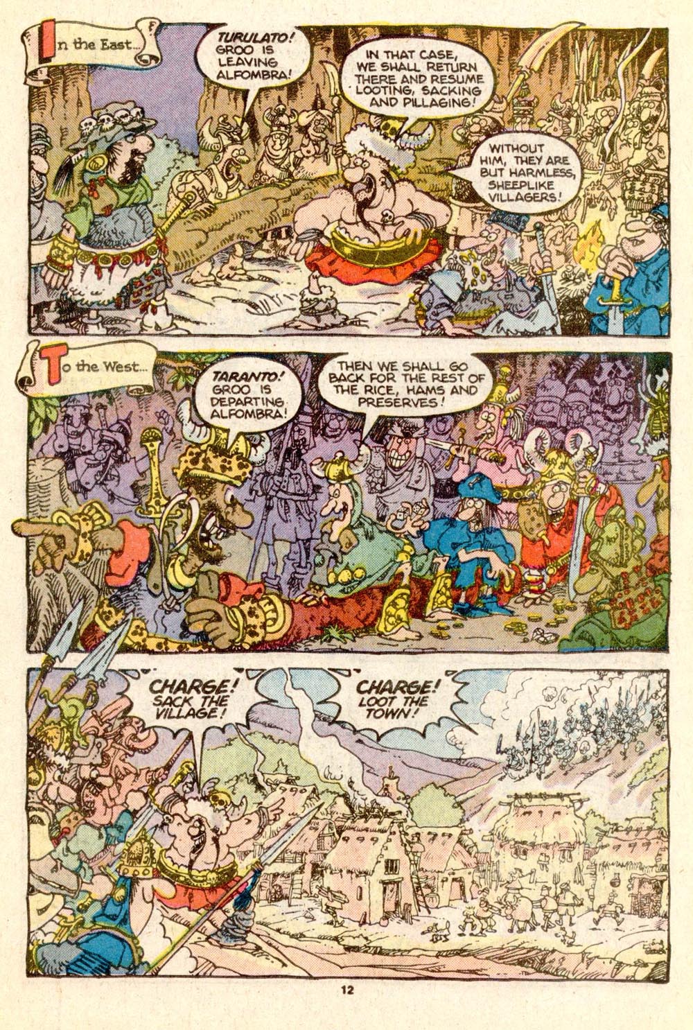 Read online Sergio Aragonés Groo the Wanderer comic -  Issue #25 - 12