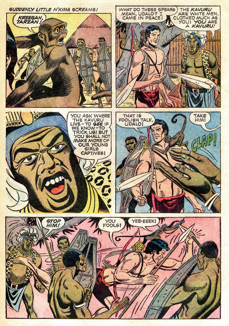 Read online Tarzan (1962) comic -  Issue #188 - 4