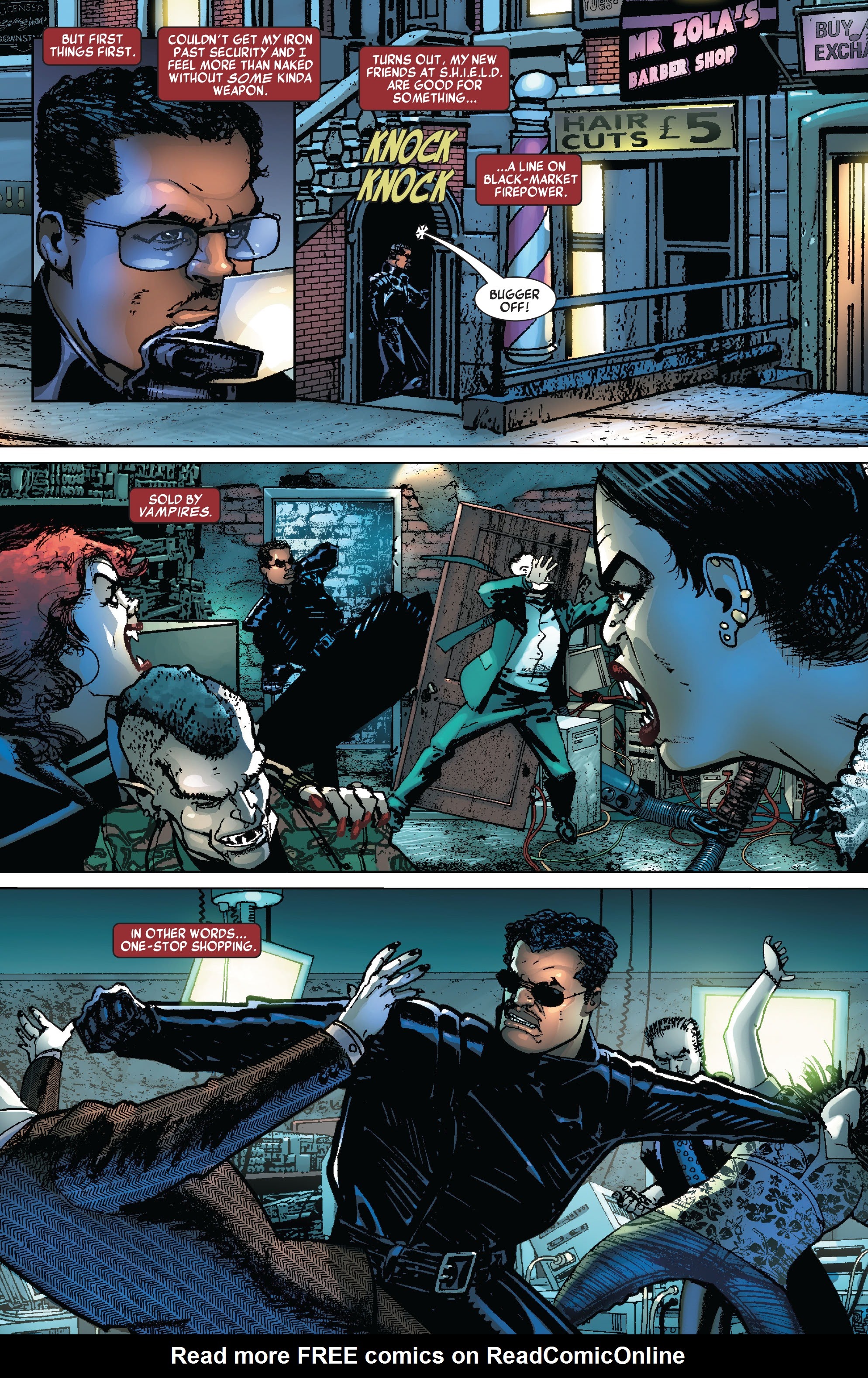 Read online Blade by Marc Guggenheim: The Complete Collection comic -  Issue # TPB (Part 2) - 44